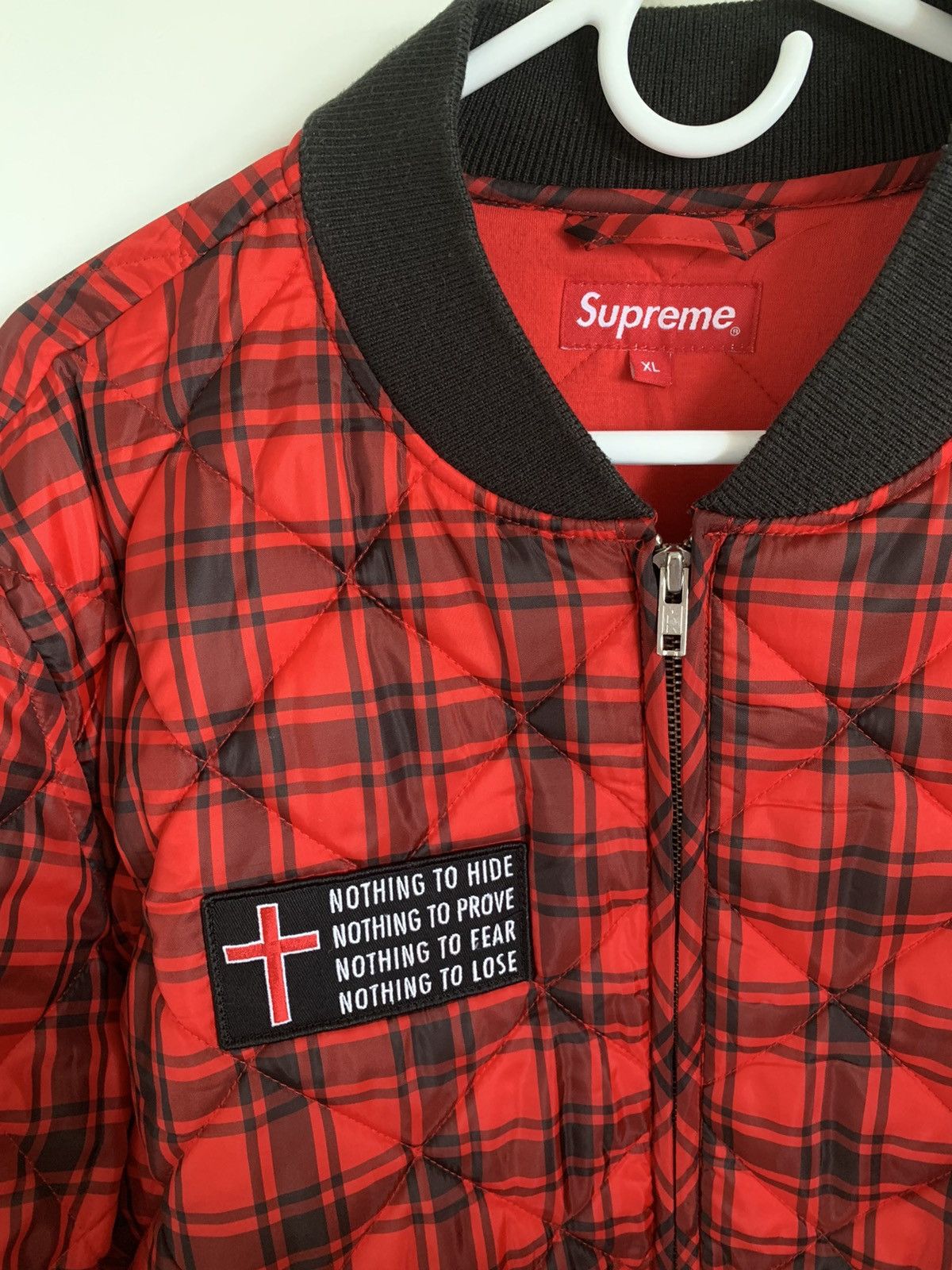 Supreme SUPREME NOTHING TO HIDE JACKET Size US XL / EU 56 / 4 - 3 Thumbnail