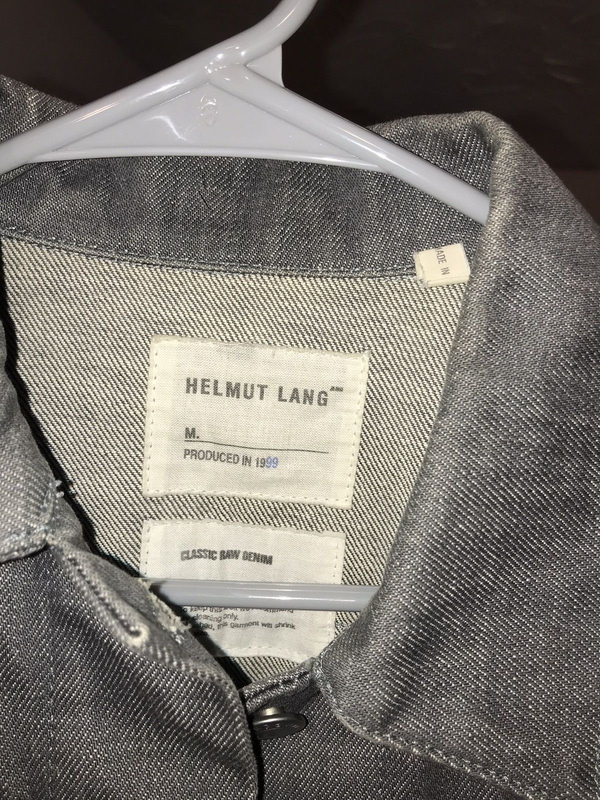 Helmut Lang Vintage Denim Jacket Menswear