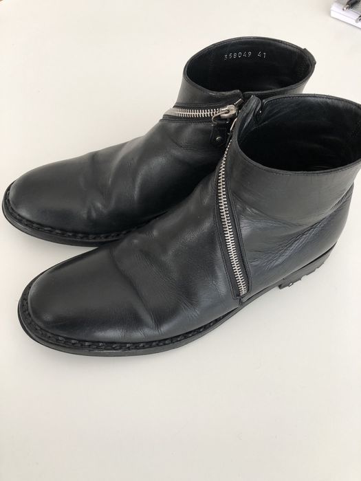balenciaga zip boots