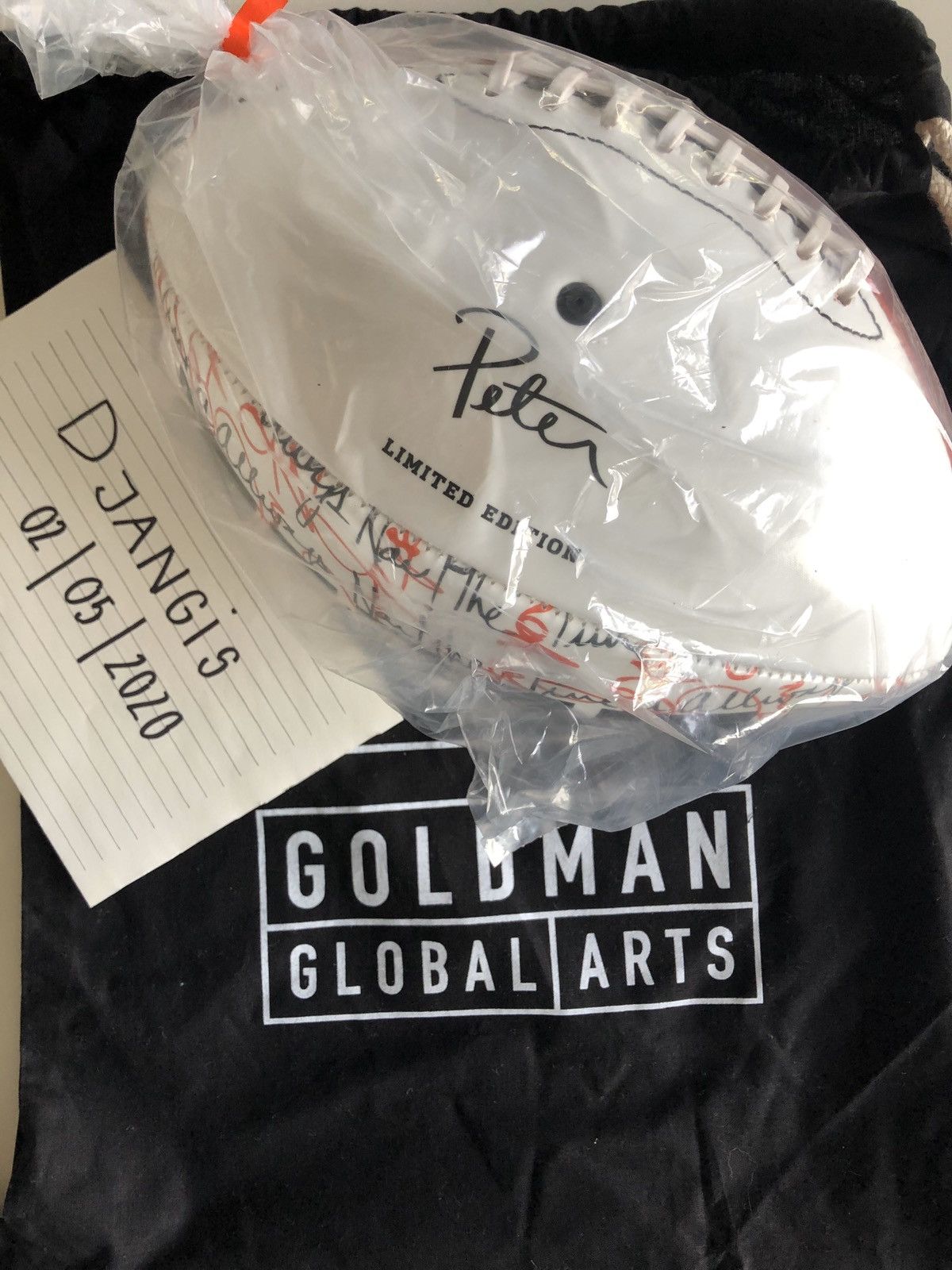 Wilson Wynwood x Wilson LIVSB Football Peter Tunney Size ONE SIZE - 1 Thumbnail