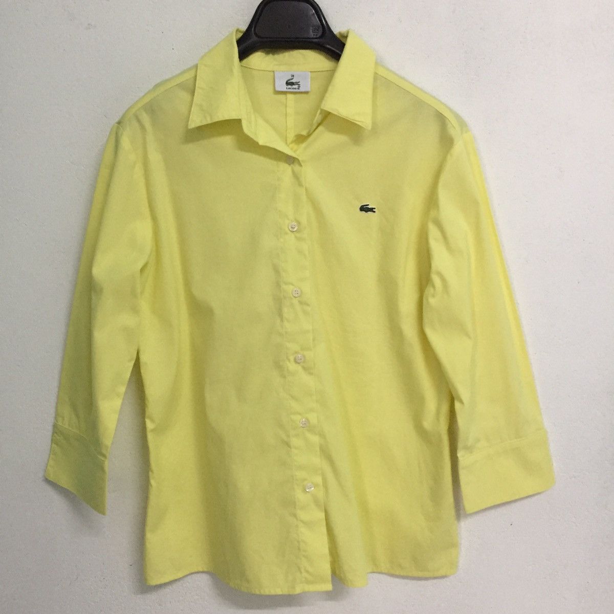 Japanese Brand Lacoste Long Sleeve Button Up Shirt MADE IN JAPAN Size US S / EU 44-46 / 1 - 1 Thumbnail