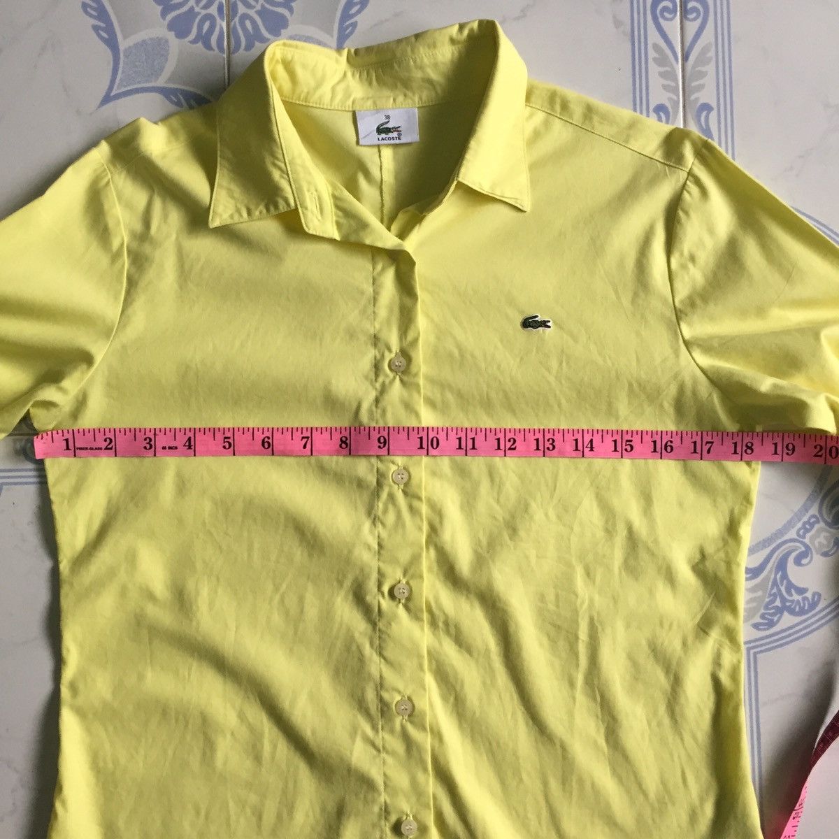 Japanese Brand Lacoste Long Sleeve Button Up Shirt MADE IN JAPAN Size US S / EU 44-46 / 1 - 10 Thumbnail