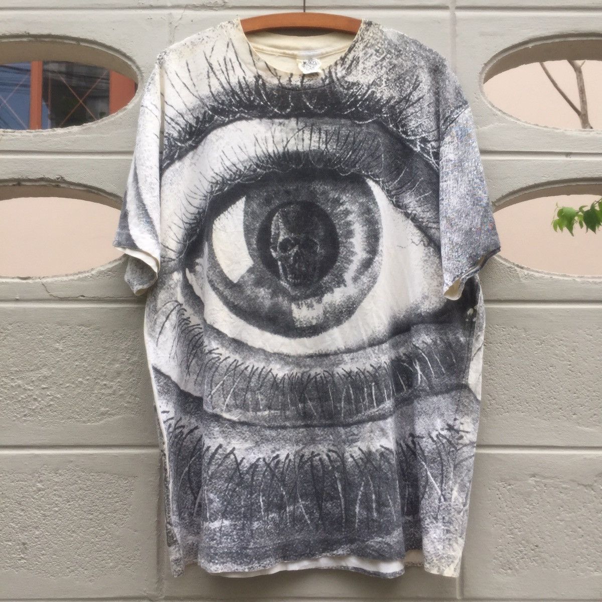 Vintage Vintage MC ESCHER “EYE” Overprints Rare T-Shirt | Grailed