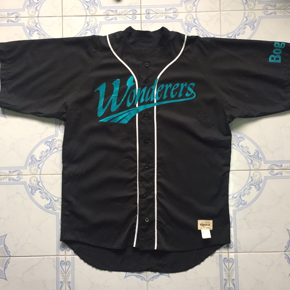 Japanese Brand Wonderers No.5 Baseball Uniforms Reward MADE IN JAPAN Size US L / EU 52-54 / 3 - 6 Thumbnail