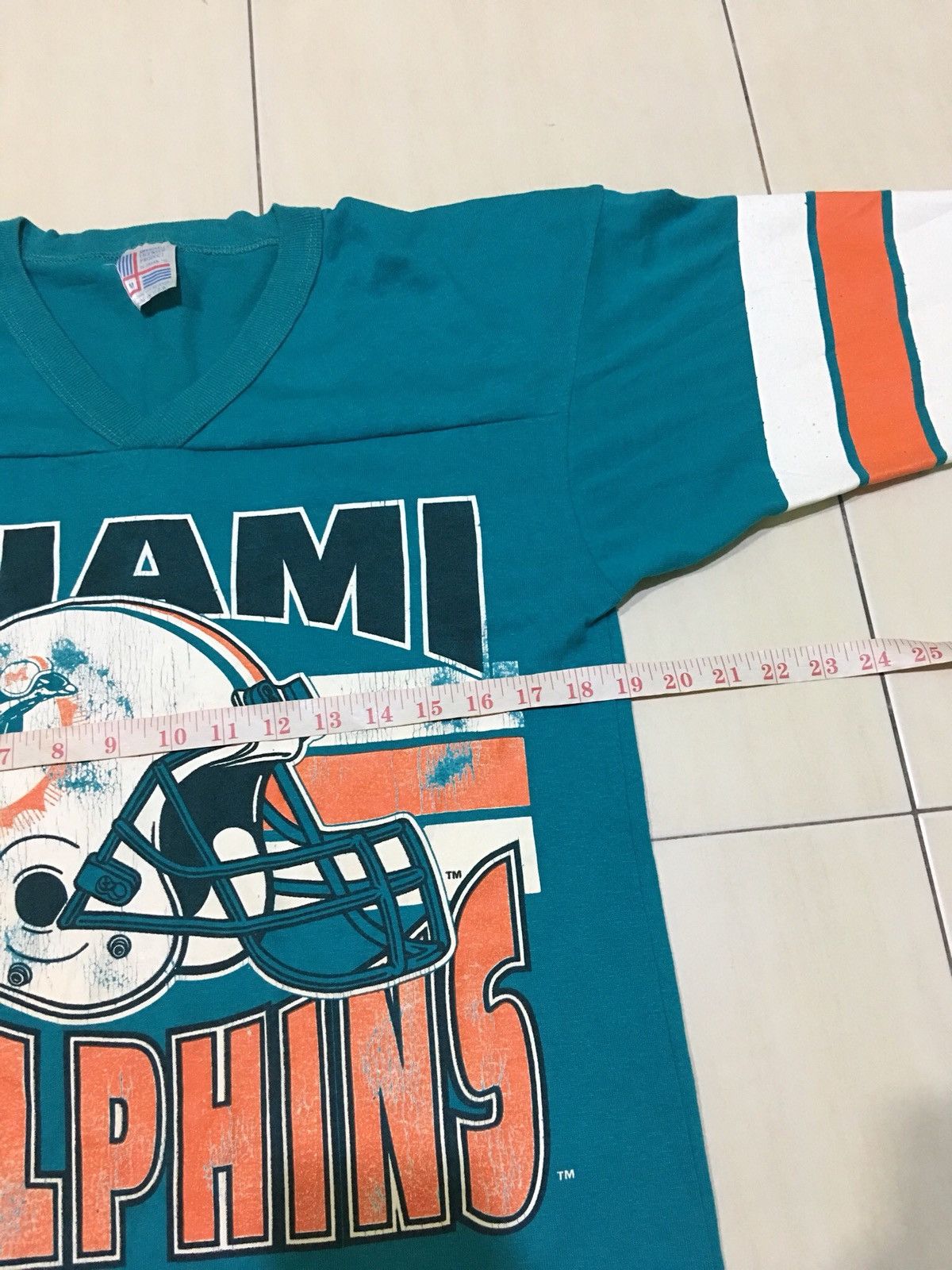NFL Vintage Miami Dolphins NFL uniform baseball jersey shirt Size US M / EU 48-50 / 2 - 6 Thumbnail