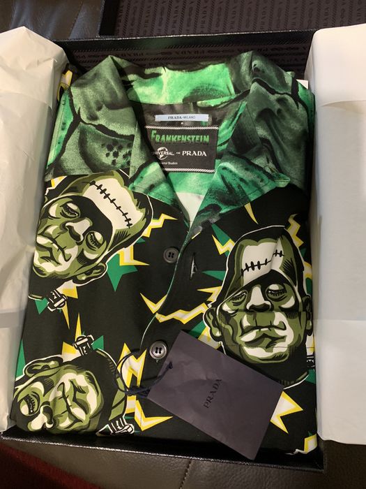 Prada Prada X Frankenstein Universal Monster Print T Shirt | Grailed