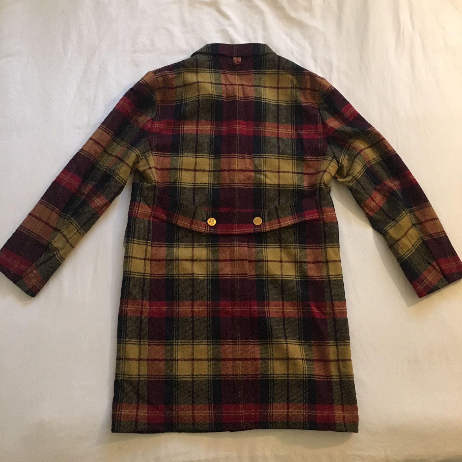 Brooks Brothers × Thom Browne * Last Drop * Plaid Wool Overcoat Size US L / EU 52-54 / 3 - 3 Thumbnail