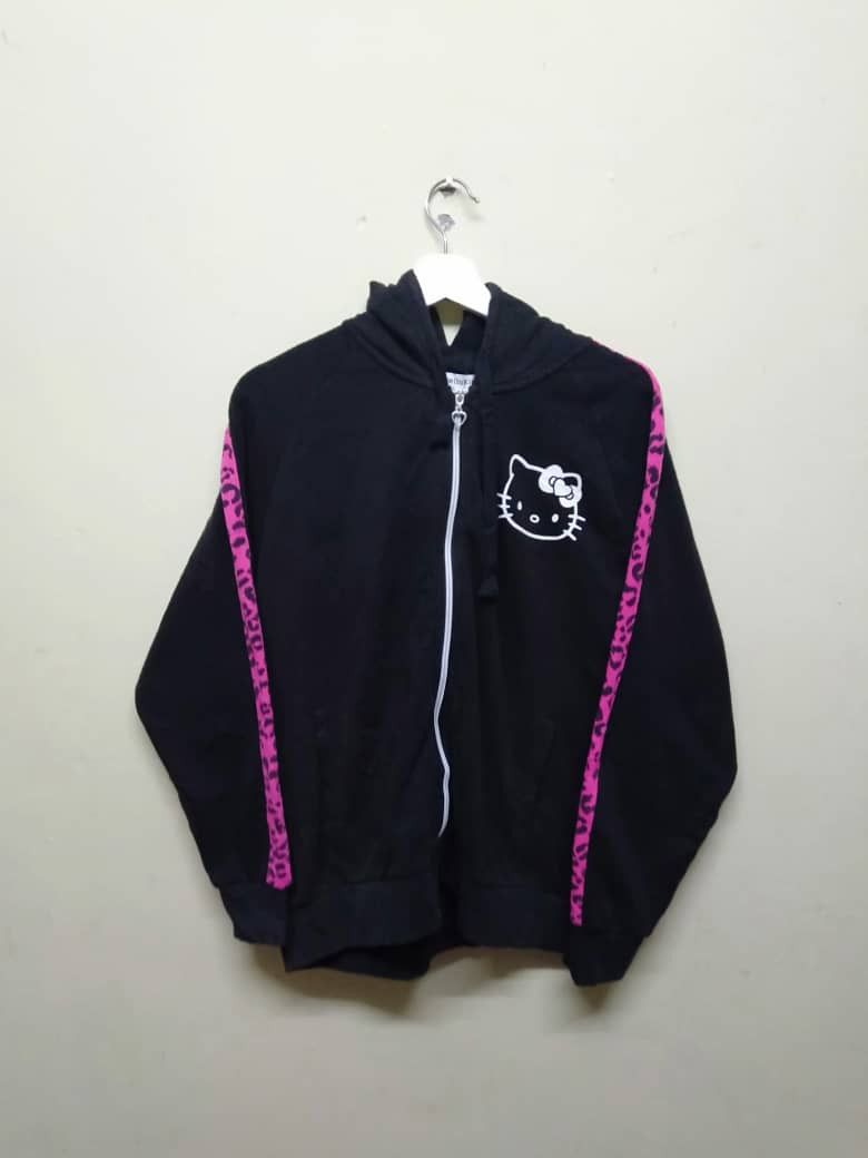 Cartoon Network Hello Kitty Rare Design Zipper Hoodie B24 Size US L / EU 52-54 / 3 - 4 Thumbnail