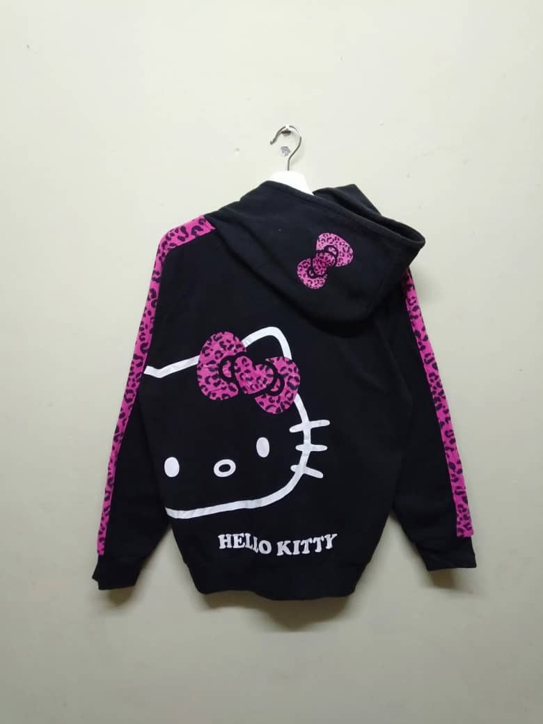Cartoon Network Hello Kitty Rare Design Zipper Hoodie B24 Size US L / EU 52-54 / 3 - 1 Thumbnail