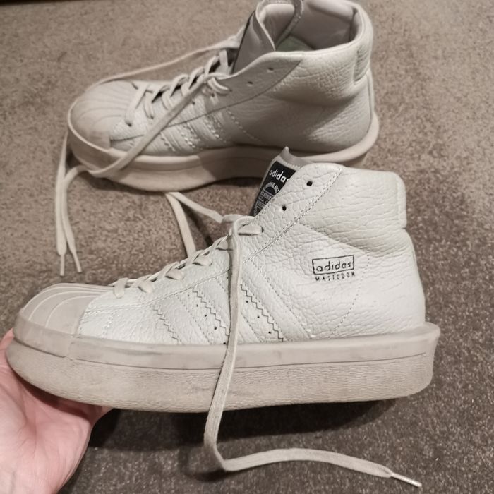 Rick Owens Rick Owens Adidas Mastodon Pro Model sneakers | Grailed