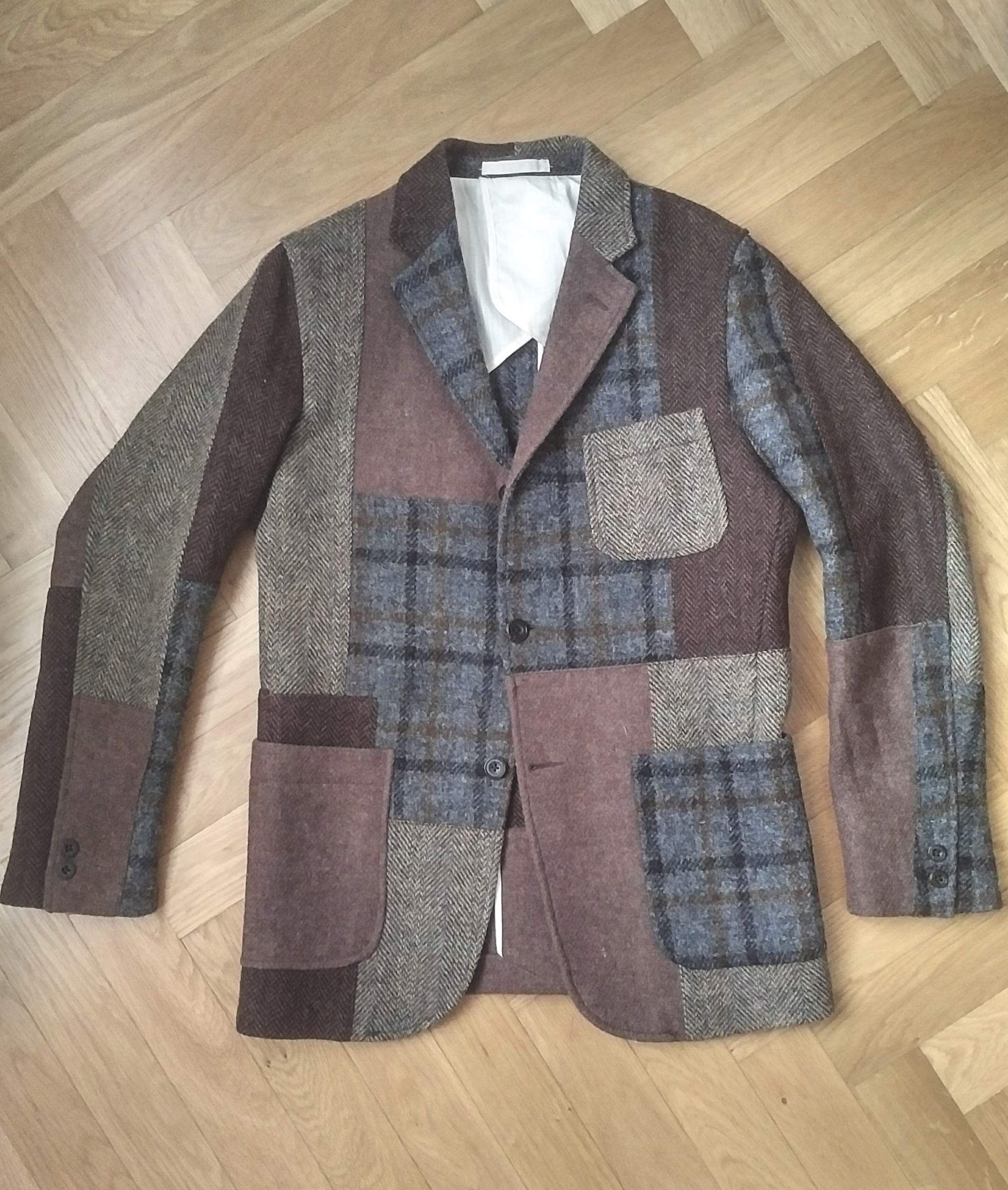Beams Plus Beams Plus patchwork Blazer - Harris Tweed | Grailed