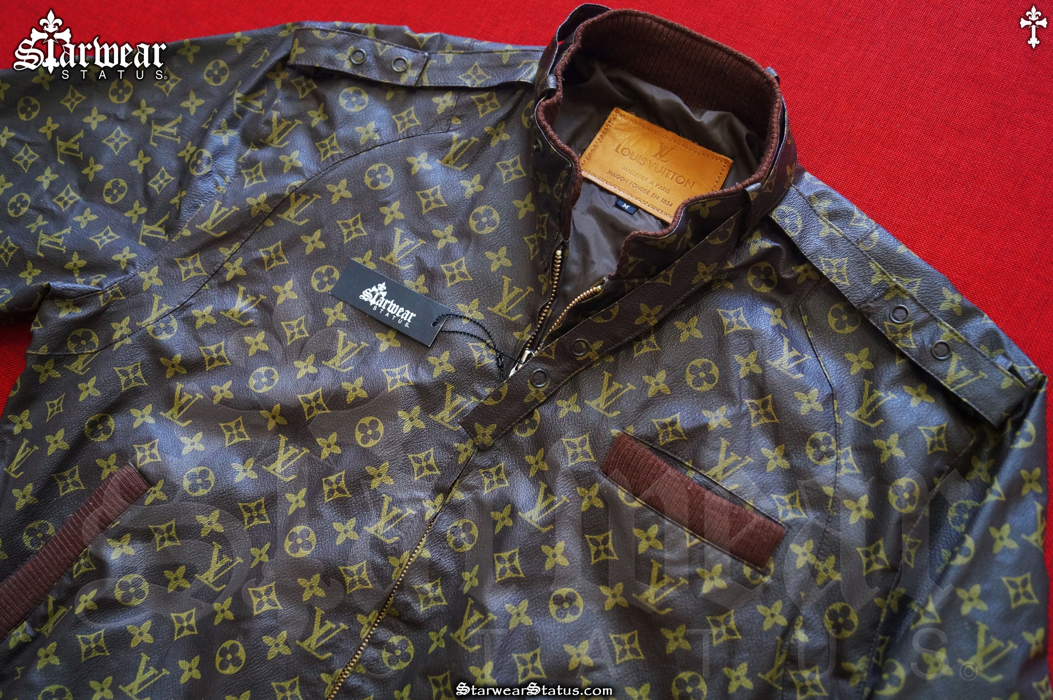 100% Authentic Louis Vuitton x Dapper Dan LV Monogram Logo