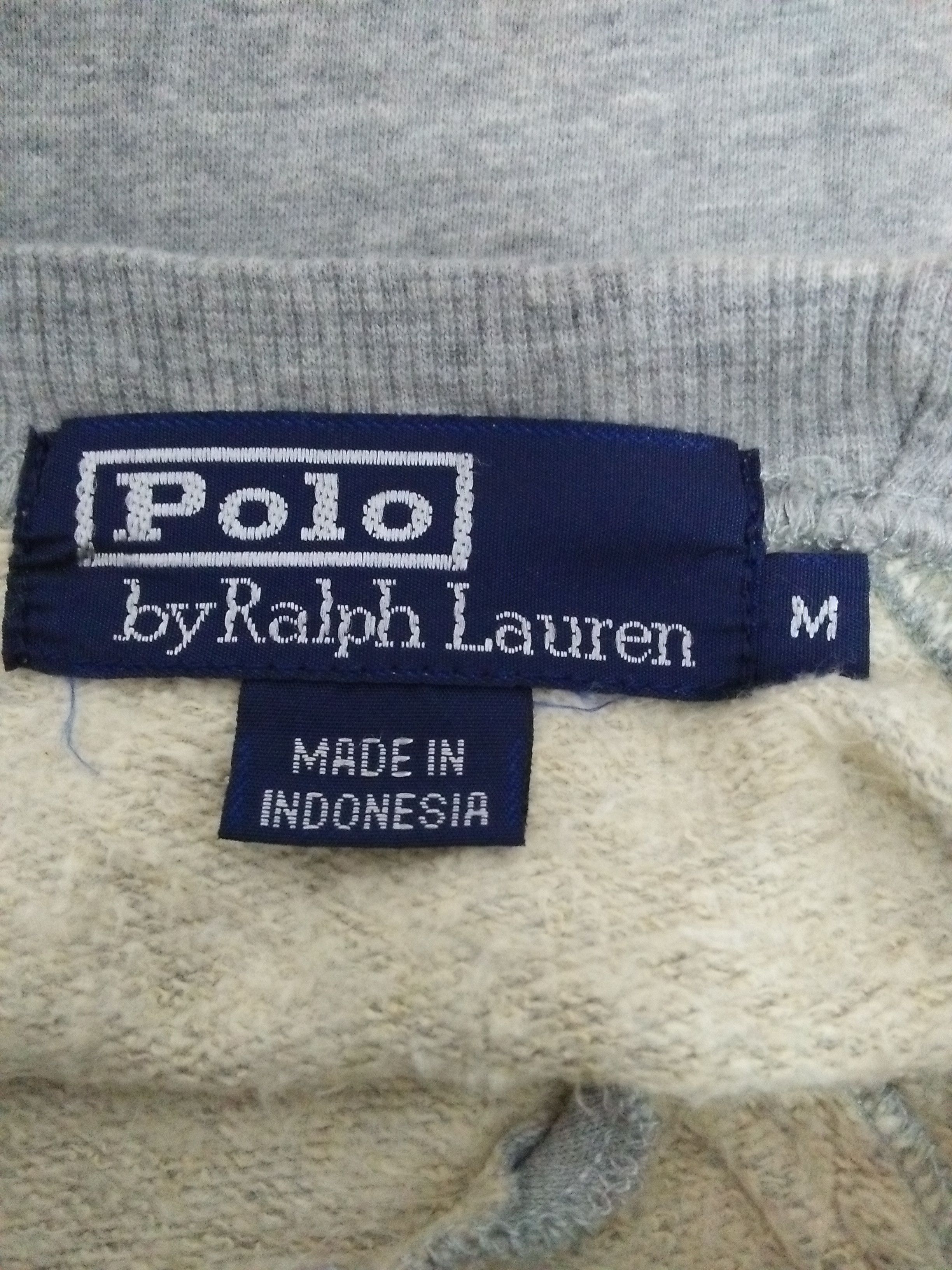 Polo Ralph Lauren 90s POLO RALPH LAUREN SWEATSHIRT EMBROIDERED (B142)) Size US M / EU 48-50 / 2 - 5 Thumbnail