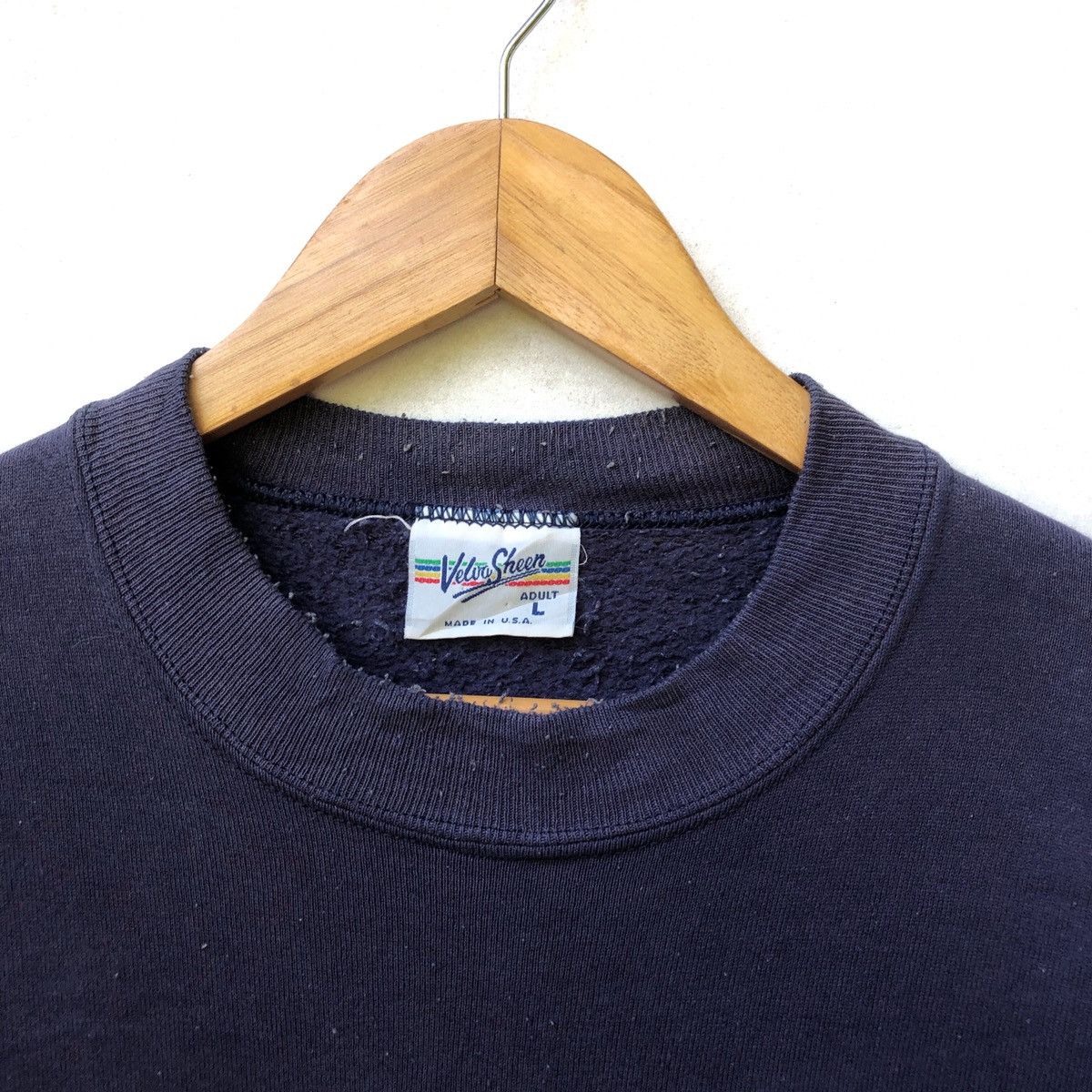 Vintage University Of Wisconsin White Water Sweatshirt Size US M / EU 48-50 / 2 - 4 Thumbnail