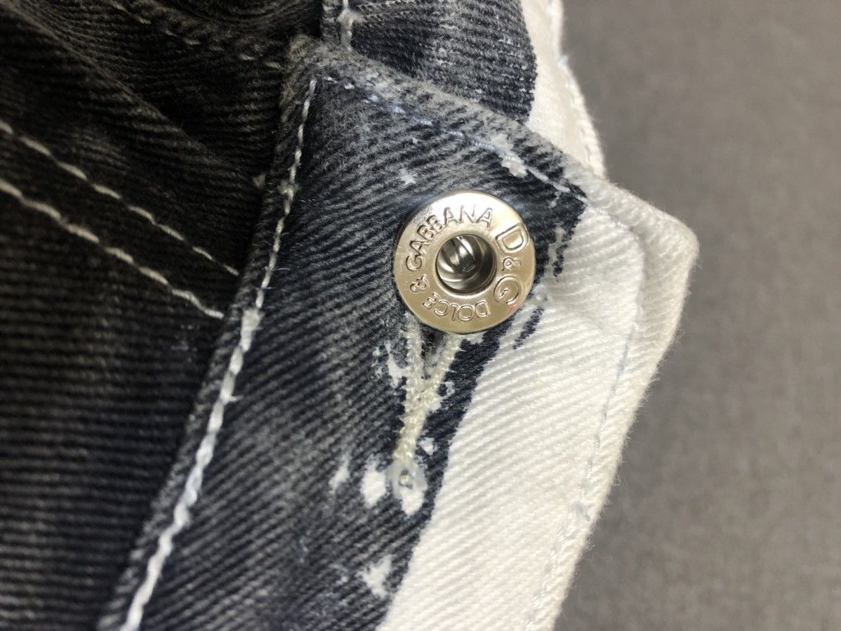 Dolce & Gabbana Dolce & Gabbana Ripped Stone Wash Skinny Distressed Denim Size US 32 / EU 48 - 16 Thumbnail