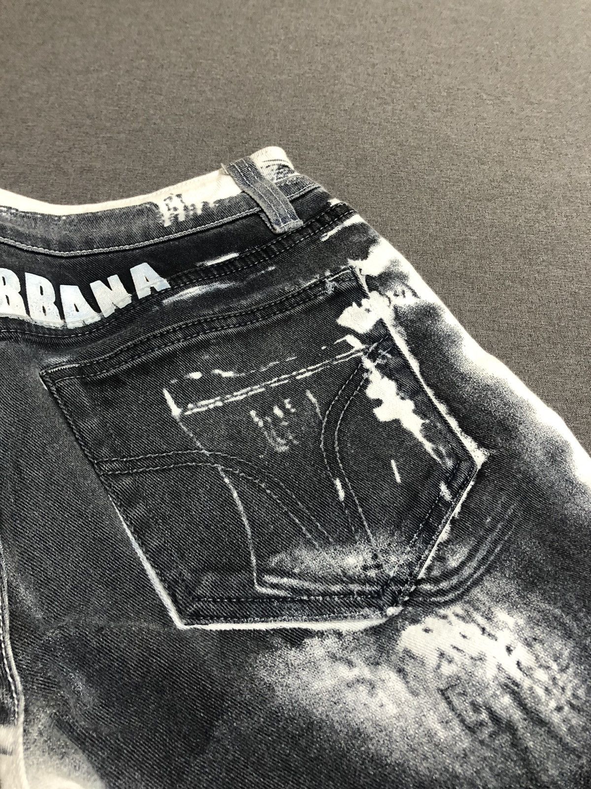 Dolce & Gabbana Dolce & Gabbana Ripped Stone Wash Skinny Distressed Denim Size US 32 / EU 48 - 14 Thumbnail