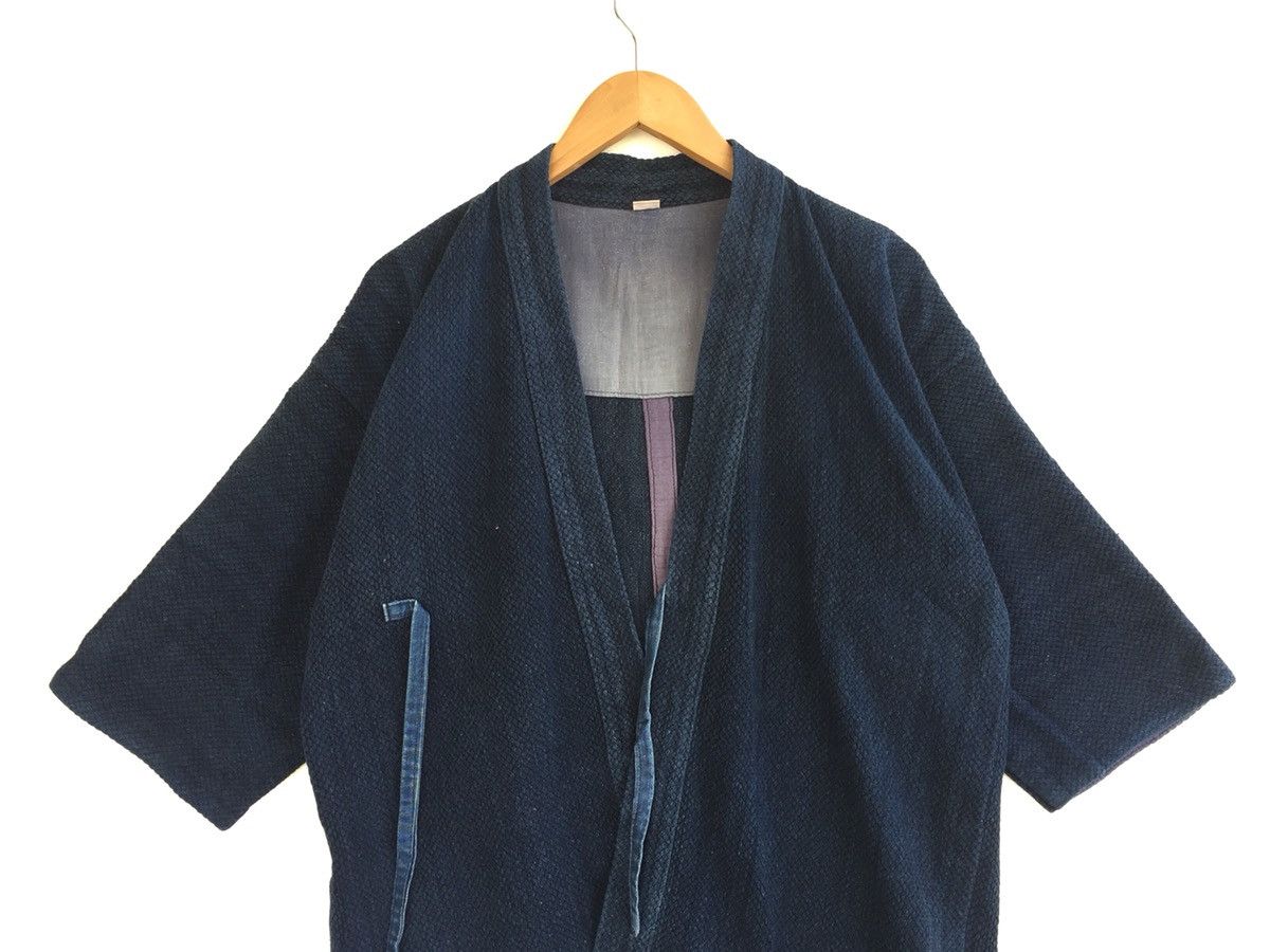 Indigo × Japanese Brand Vtg Kendo Jacket Indigo Blue Japanese Traditional Samurai Size US L / EU 52-54 / 3 - 2 Thumbnail