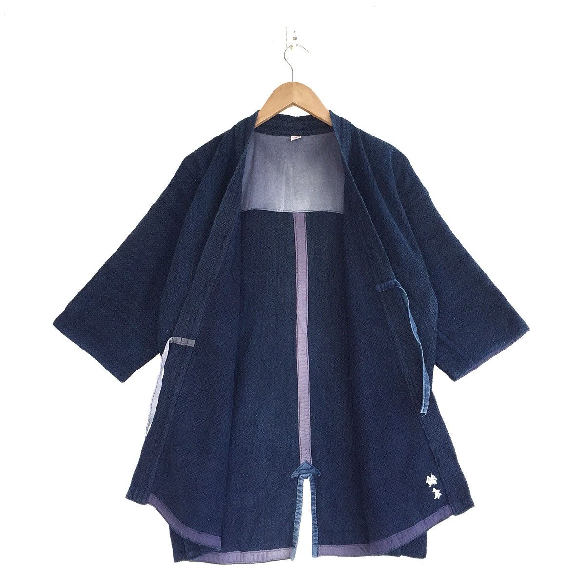 Indigo × Japanese Brand Vtg Kendo Jacket Indigo Blue Japanese Traditional Samurai Size US L / EU 52-54 / 3 - 7 Thumbnail