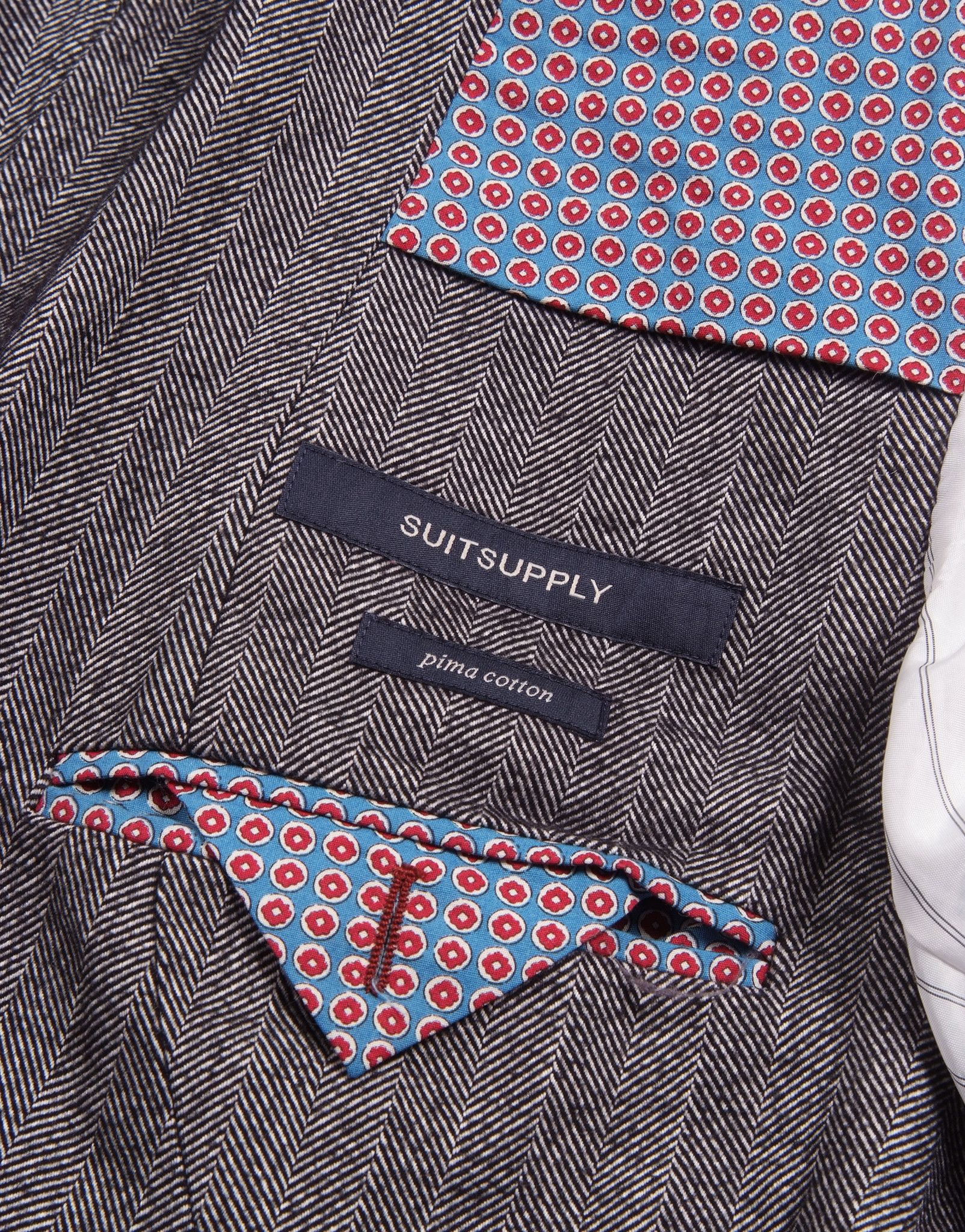 Suitsupply Suitsupply Havana Pima Cotton Blazer Jacket Size 38R - 7 Thumbnail