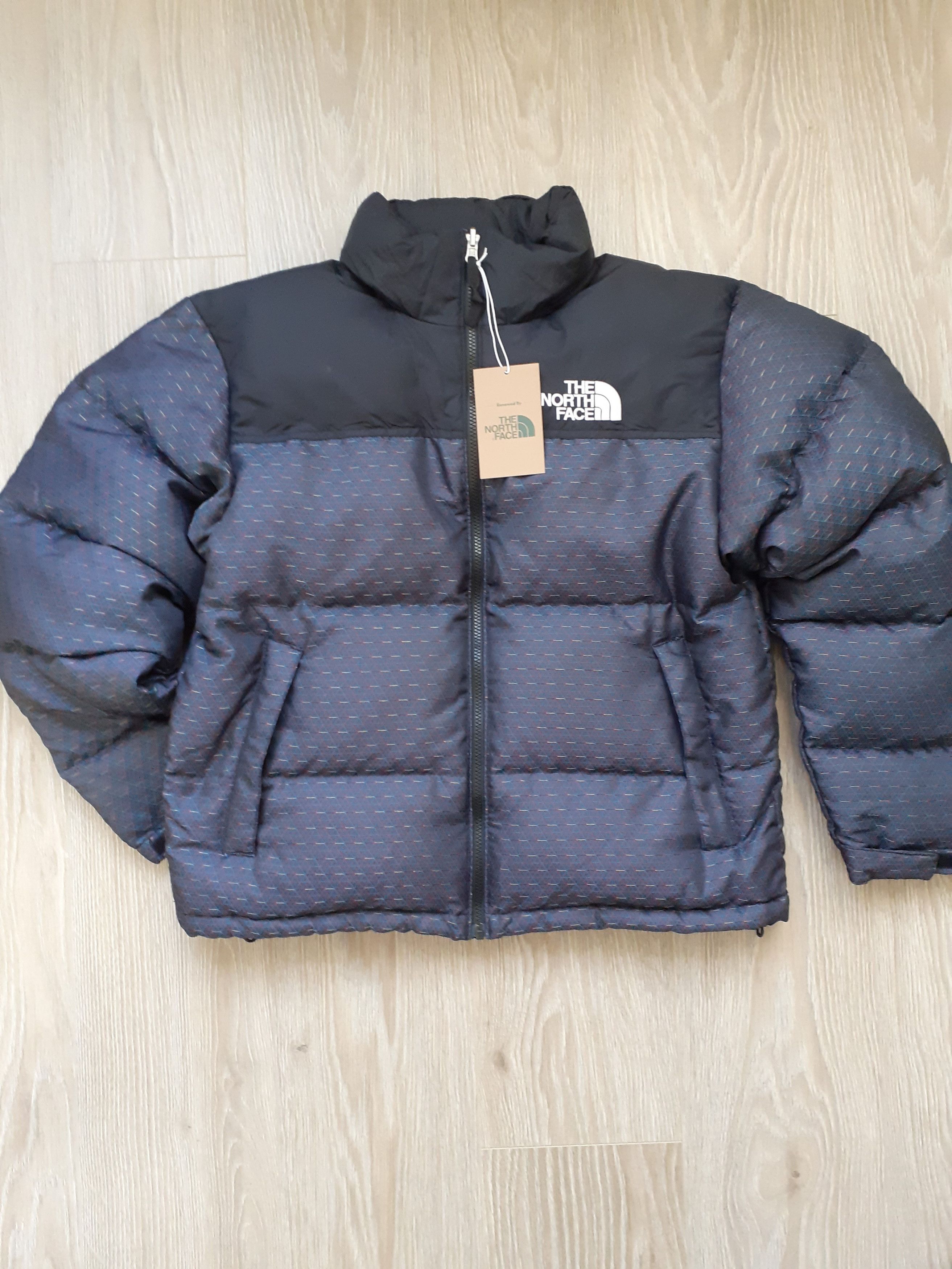 Men's 1996 engineered jacquard nuptse jacket best sale