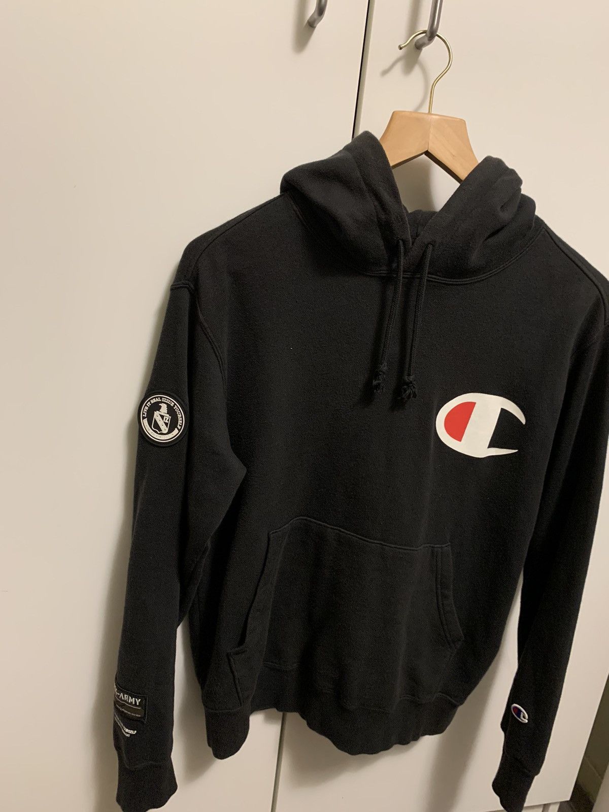 Champion Champion X Izzue hoodie | Grailed