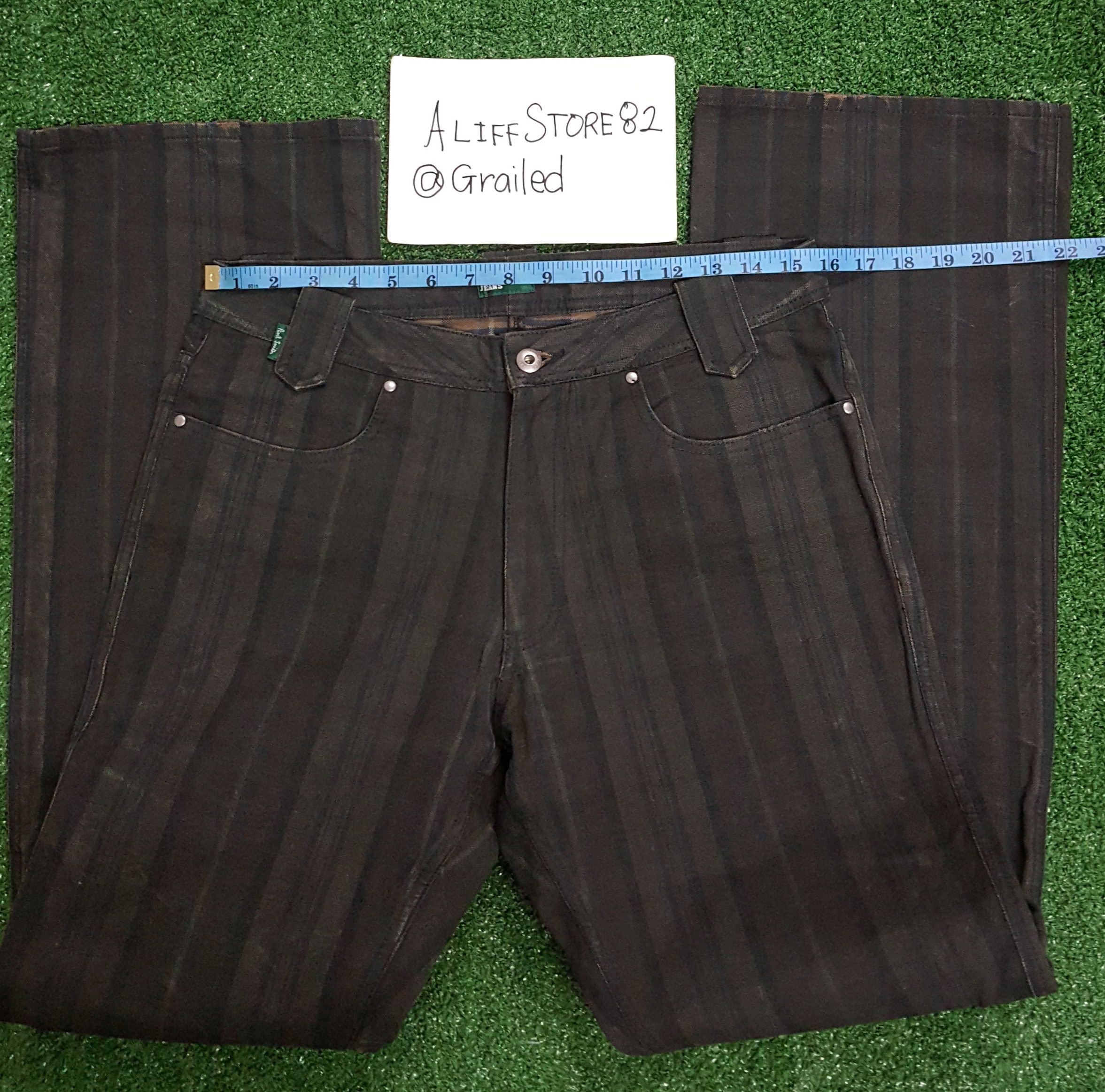 Paul Smith 📍LastDrop-📍Made in Japan Paul Smith Bootcut Striped Pants Size US 32 / EU 48 - 3 Thumbnail
