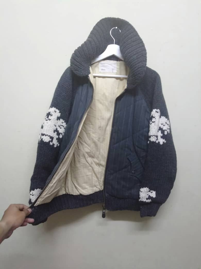 Levi's × Levi's Vintage Clothing × Vintage Vintage Levi’s RedLoop Knit Sleeve Jacket B24 Size US L / EU 52-54 / 3 - 2 Thumbnail