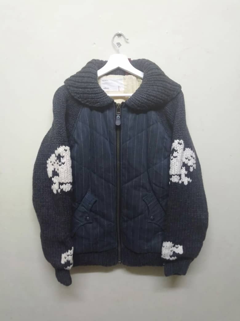 Levi's × Levi's Vintage Clothing × Vintage Vintage Levi’s RedLoop Knit Sleeve Jacket B24 Size US L / EU 52-54 / 3 - 3 Thumbnail