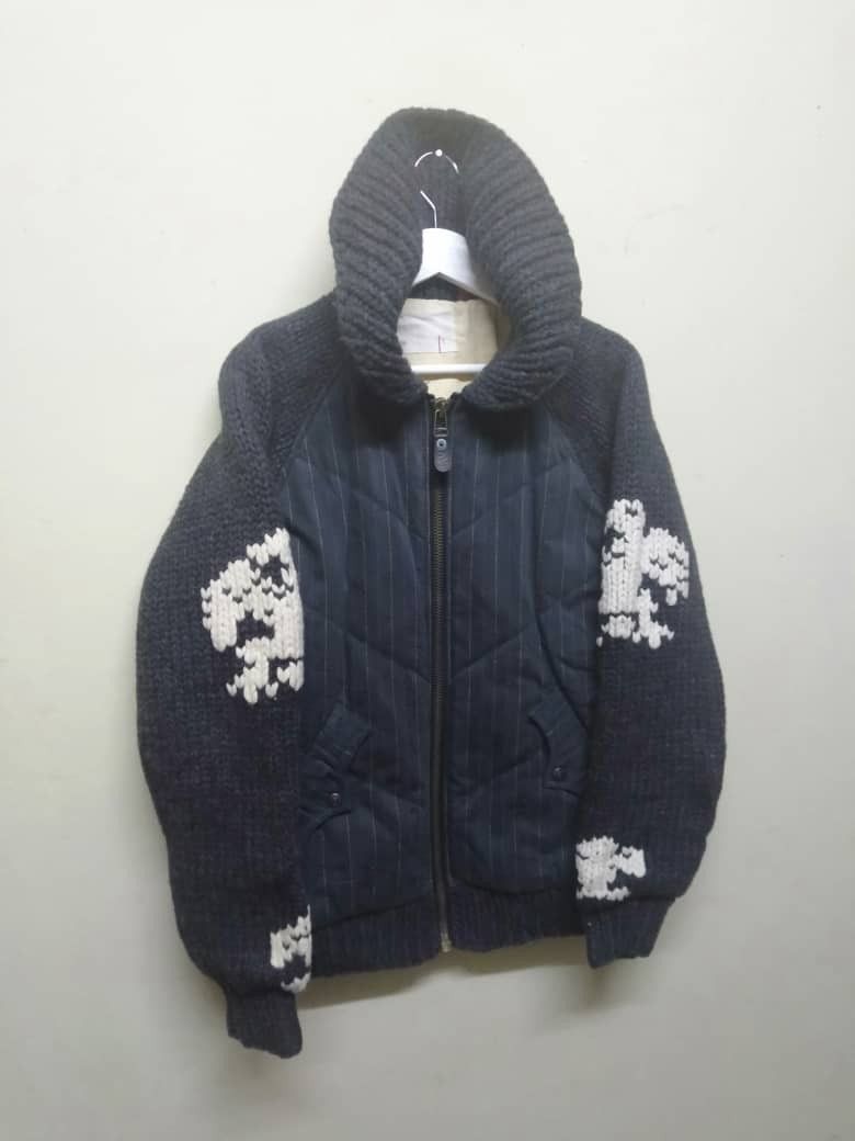 Levi's × Levi's Vintage Clothing × Vintage Vintage Levi’s RedLoop Knit Sleeve Jacket B24 Size US L / EU 52-54 / 3 - 5 Thumbnail