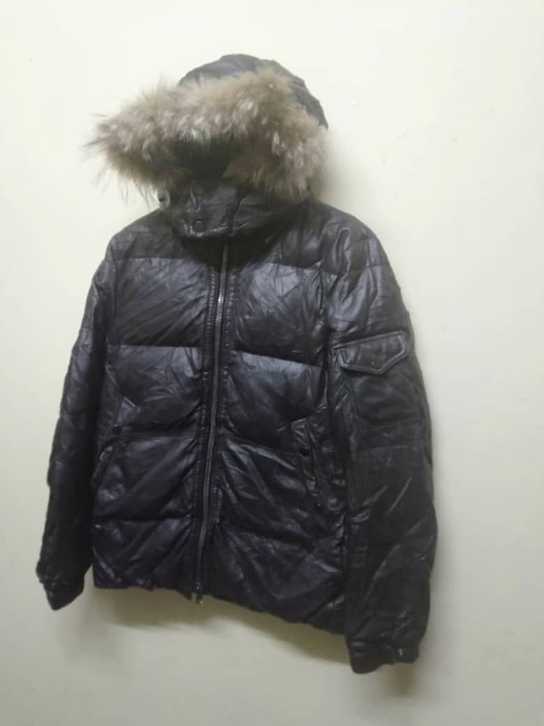 Tomorrowland Tomorrowland Hooded Leather Jacket Puffer Design B25 Size US M / EU 48-50 / 2 - 2 Thumbnail
