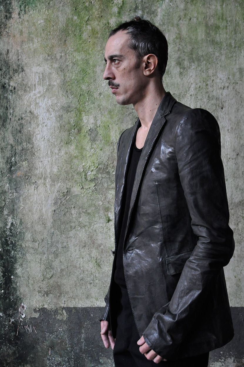 Carol Christian Poell Prosthetic Leather Blazer, LM/2604P Carol Christian Poell Prosthetic Leather Blazer, LM/2604P