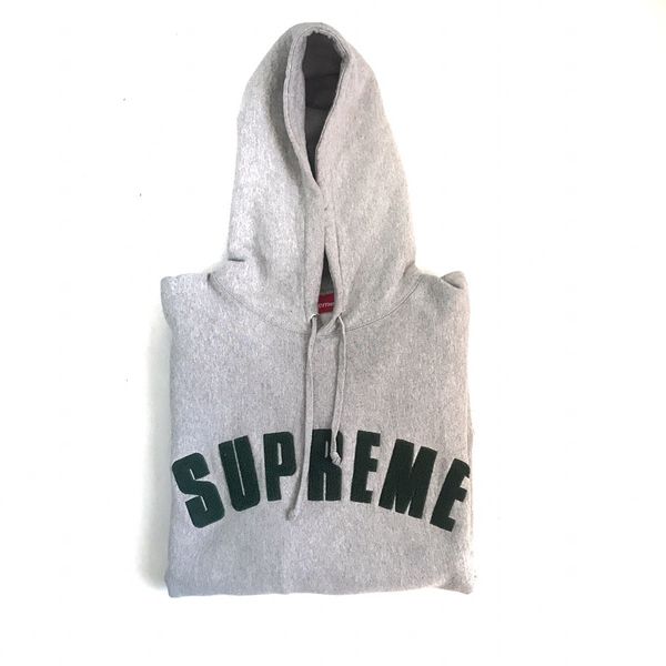 Supreme Supreme Chenille Arc Logo Hoodie | Grailed