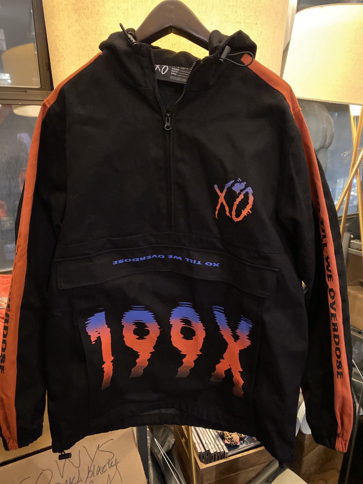 The Weeknd • XO • Anorak 199x Jacket *2018 Drop* top PREOWNED/USED