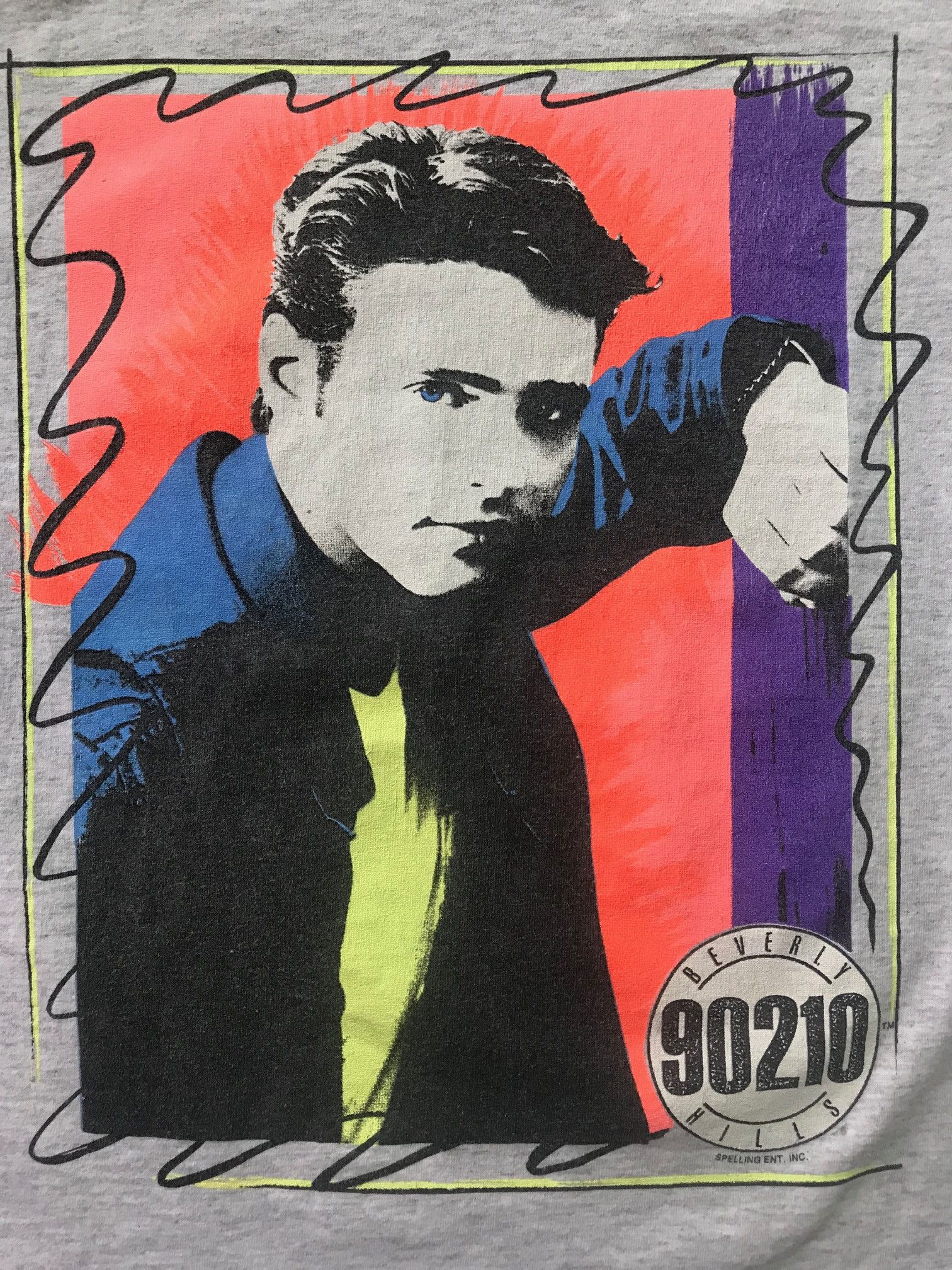 Vintage Vintage 90s Beverly Hills 90210 TV Show Promo Tee Size US L / EU 52-54 / 3 - 2 Thumbnail