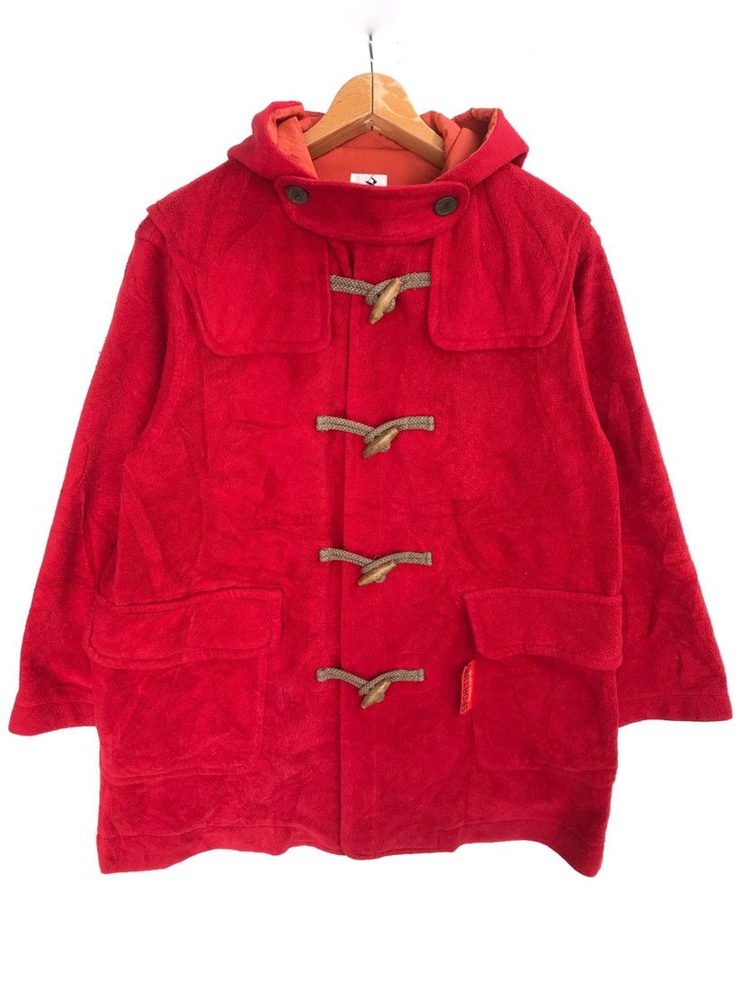 Hai Sporting Gear × Issey Miyake Vtg HAI SPORTING GEAR PEACOCK WOOL JACKET Size US L / EU 52-54 / 3 - 1 Thumbnail