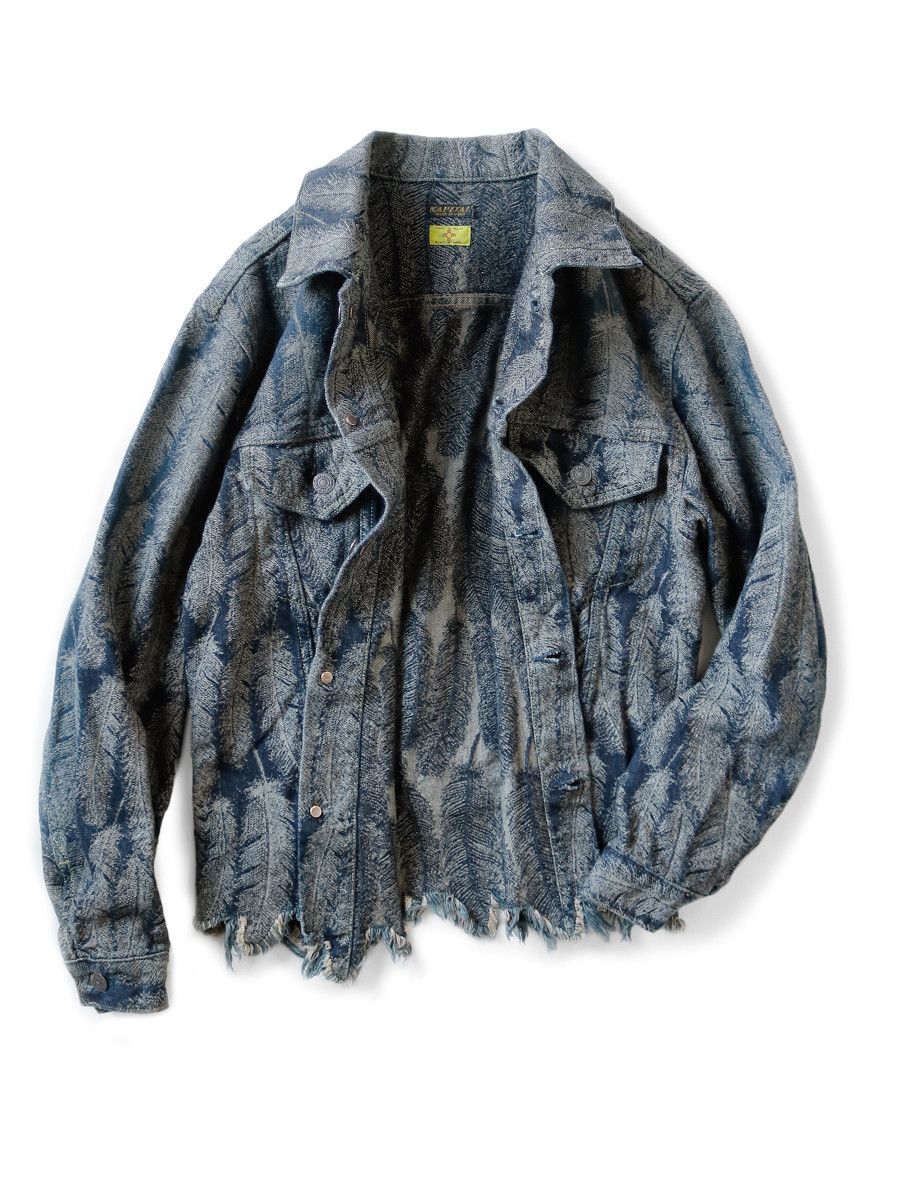 KAPITAL 12oz feather denim 3rd Jacket kimono Japan size 2 