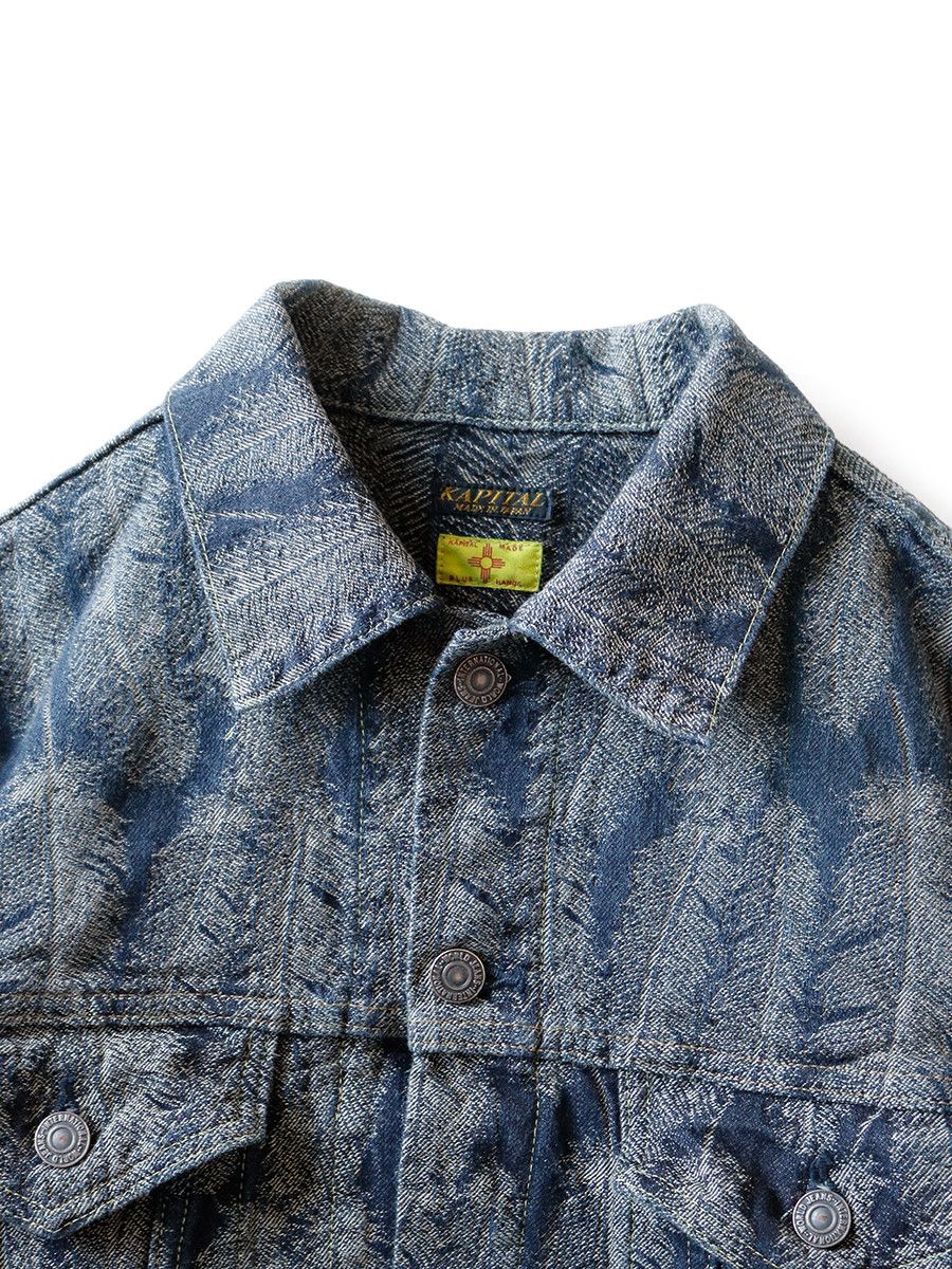 Kapital KAPITAL 12oz feather denim 3rd Jacket kimono Japan size 2 Size US M / EU 48-50 / 2 - 2 Thumbnail