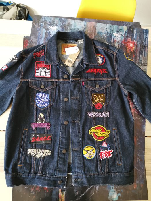 Justice x levi's store jacket