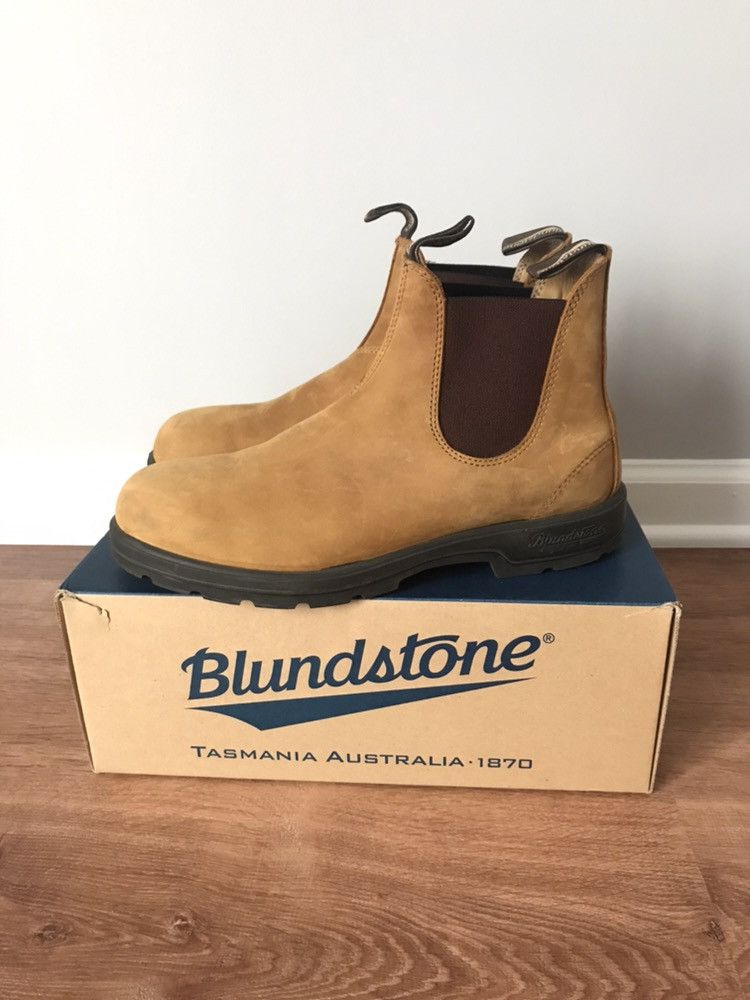 Blundstone BLUNDSTONE BOOTS SUPER 550 CRAZY HORSE BROWN EUC SIZE