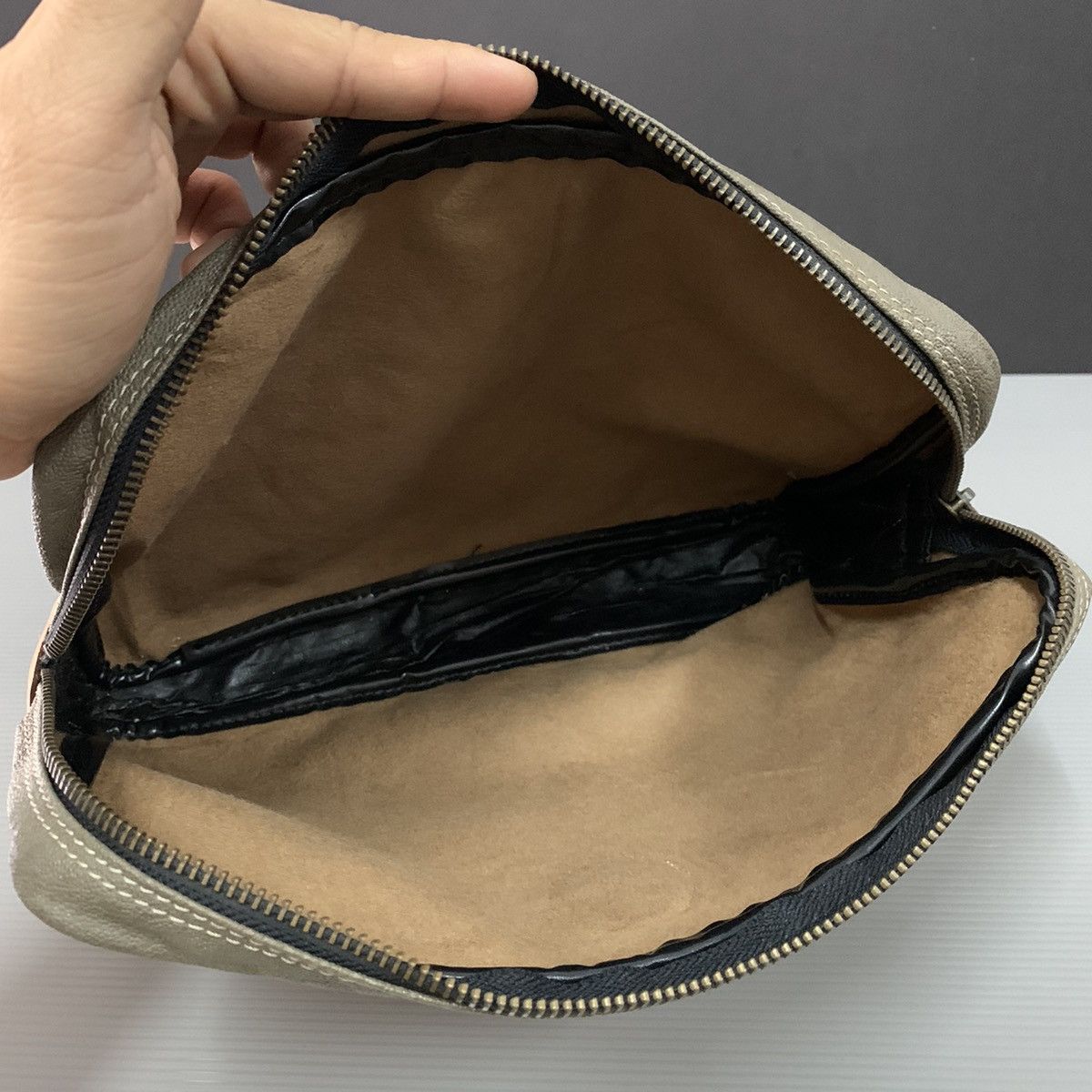 C.P. Company C.P. COMPANY Leather Clutch Bag Size ONE SIZE - 9 Thumbnail