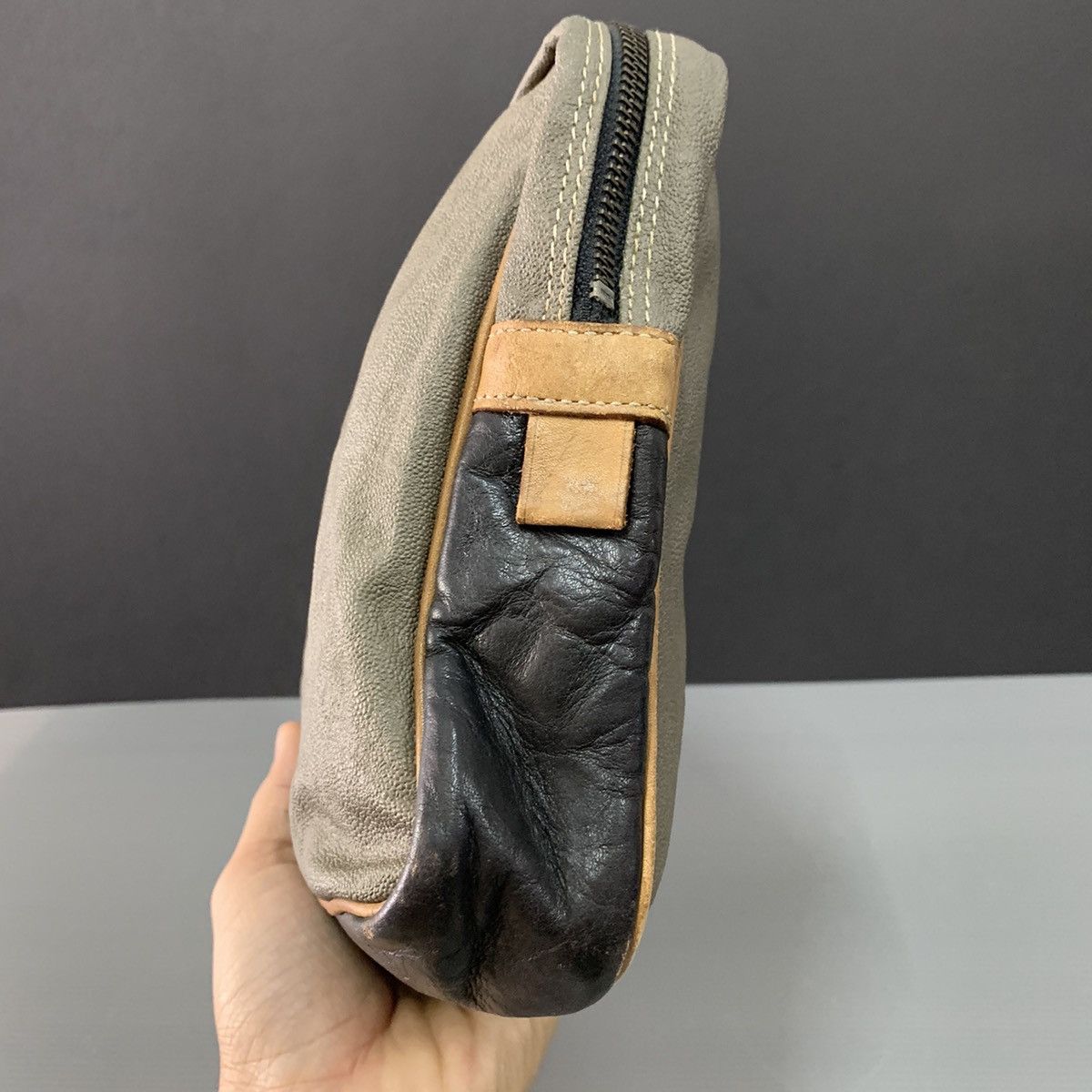C.P. Company C.P. COMPANY Leather Clutch Bag Size ONE SIZE - 5 Thumbnail