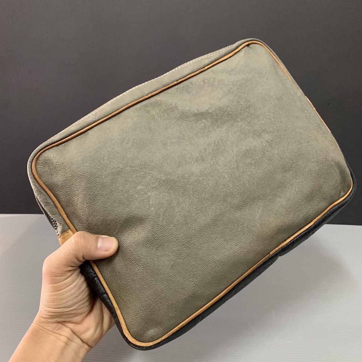C.P. Company C.P. COMPANY Leather Clutch Bag Size ONE SIZE - 3 Thumbnail