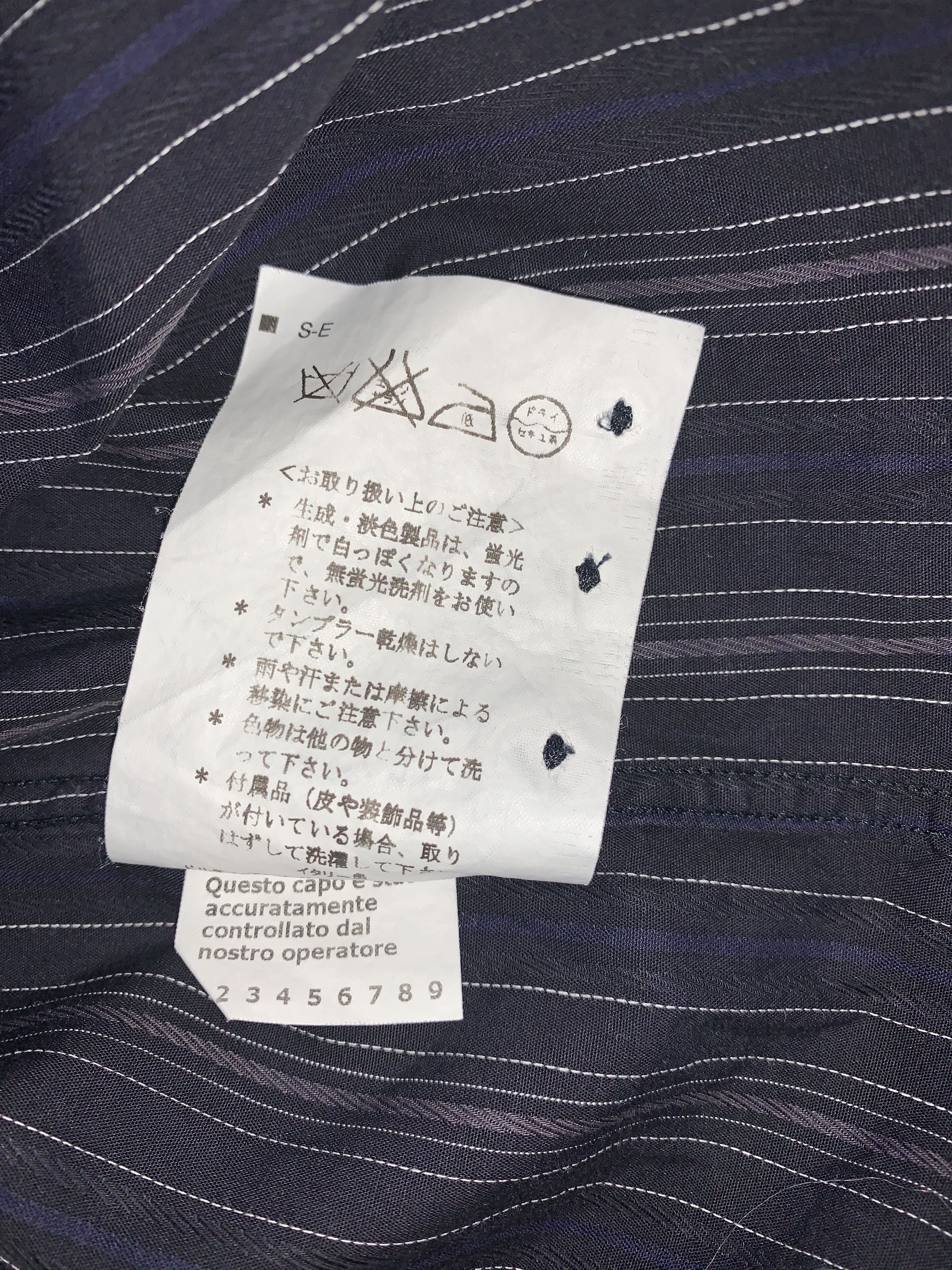 Dolce & Gabbana Dolce & Gabbana Silk Striped Shirt Size US M / EU 48-50 / 2 - 10 Thumbnail