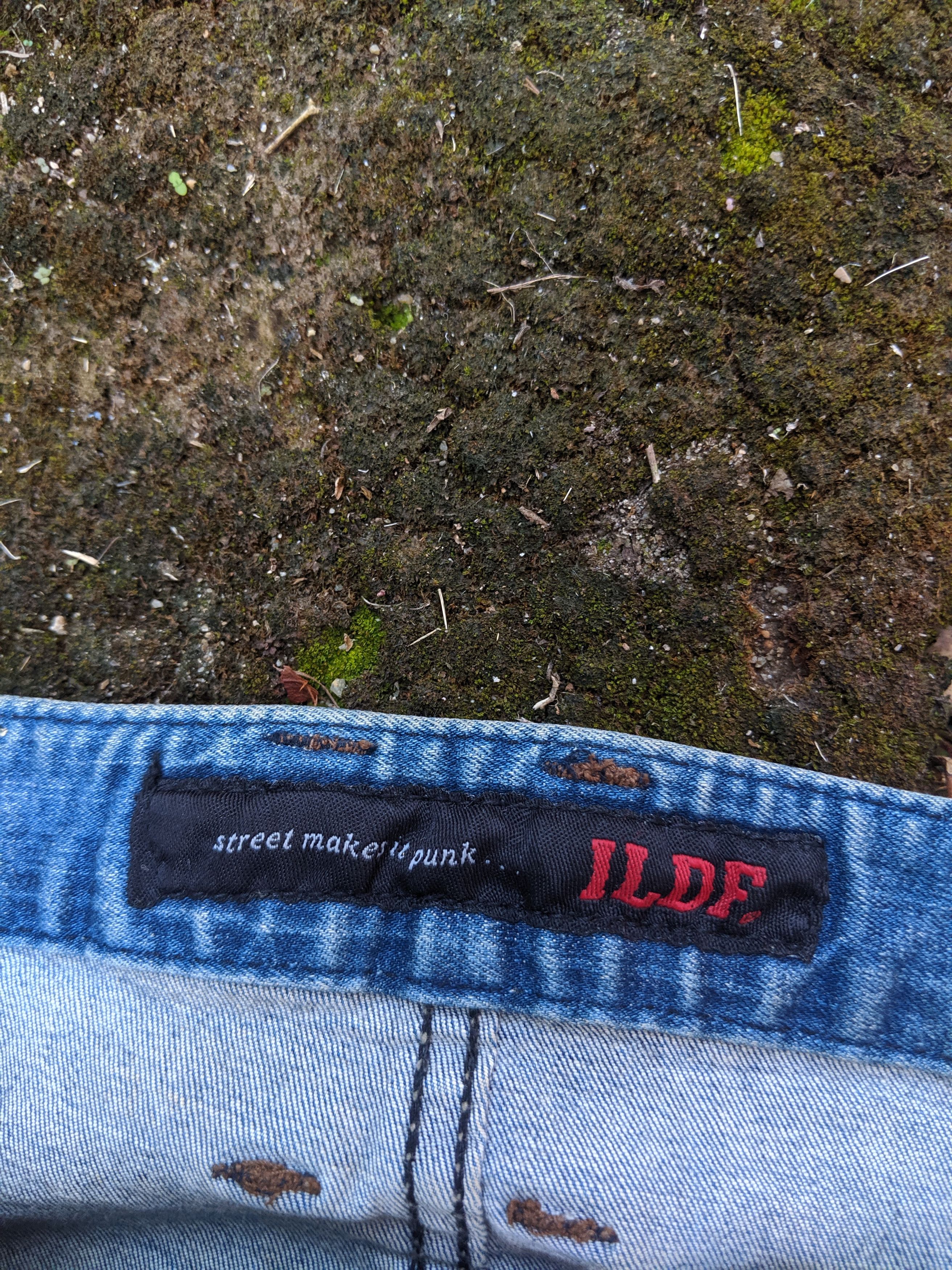 Japanese Brand ILDF street make it punk jeans/strench/slim-fit Size US 34 / EU 50 - 11 Thumbnail