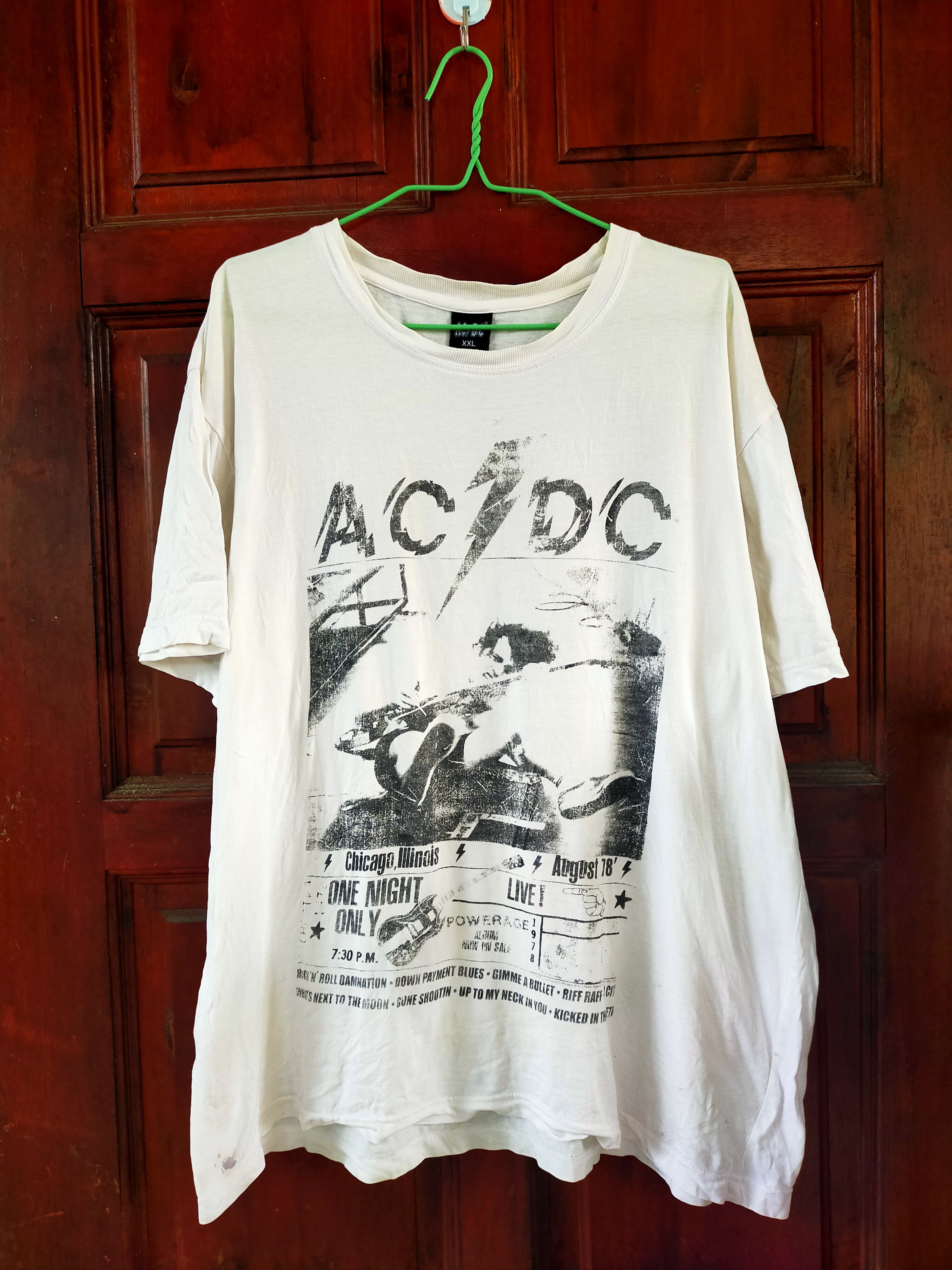 AC/DC Vintage ACDC Band T Shirt. Size US XL / EU 56 / 4 - 1 Thumbnail