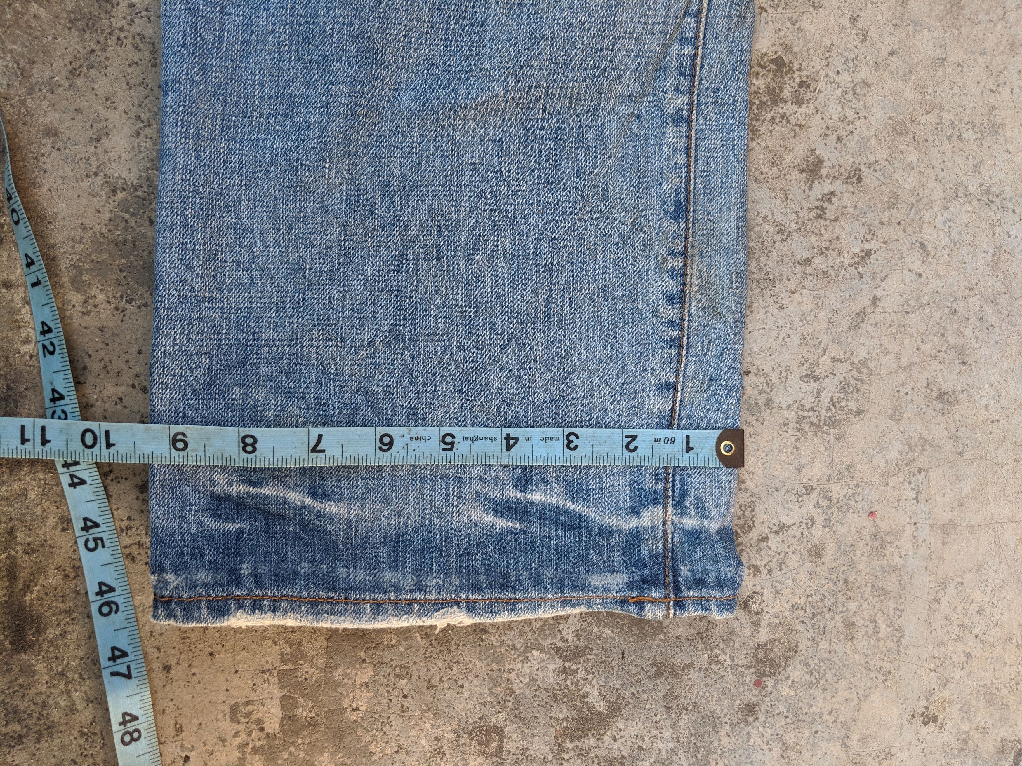 Global Work × Japanese Brand GLOBAL WORK Distressed Denim Arabic printed Jeans Size US 33 - 11 Thumbnail