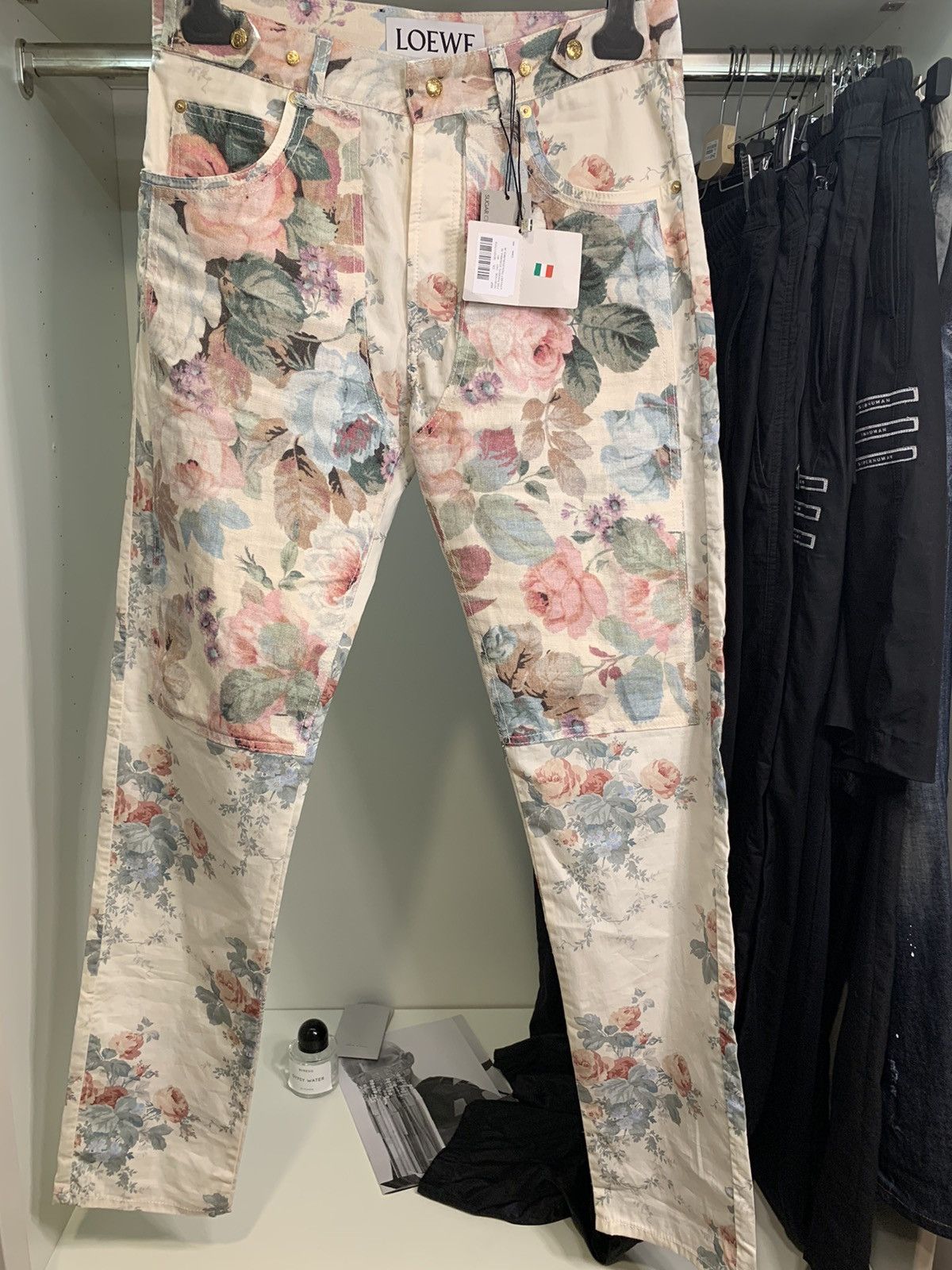 Loewe Loewe SS printed pants, sz 46IT Size US 30 / EU 46 - 1 Thumbnail