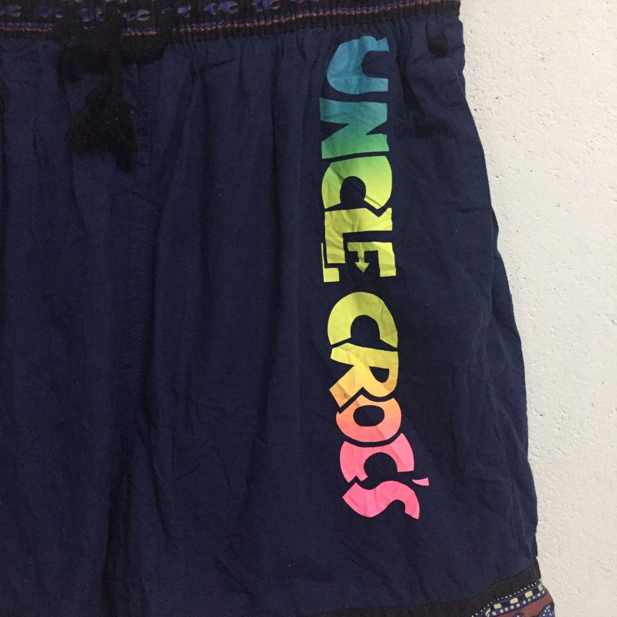 Japanese Brand Uncle Croc’s Short Pant Hawaiian Style Size US 28 / EU 44 - 2 Thumbnail