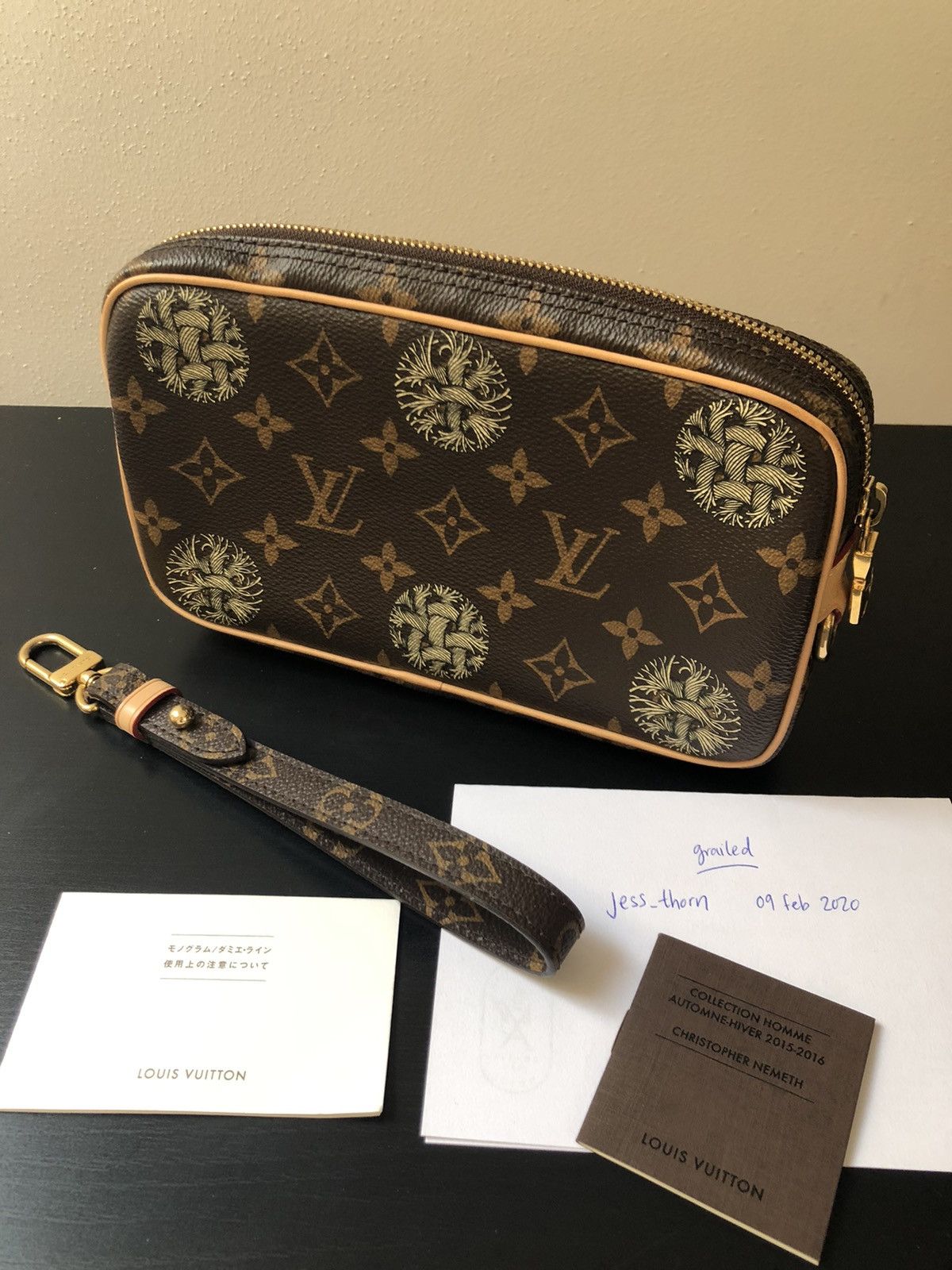 Louis Vuitton 2015 Pre-owned Christopher Nemeth  Shoulder Bag - Brown