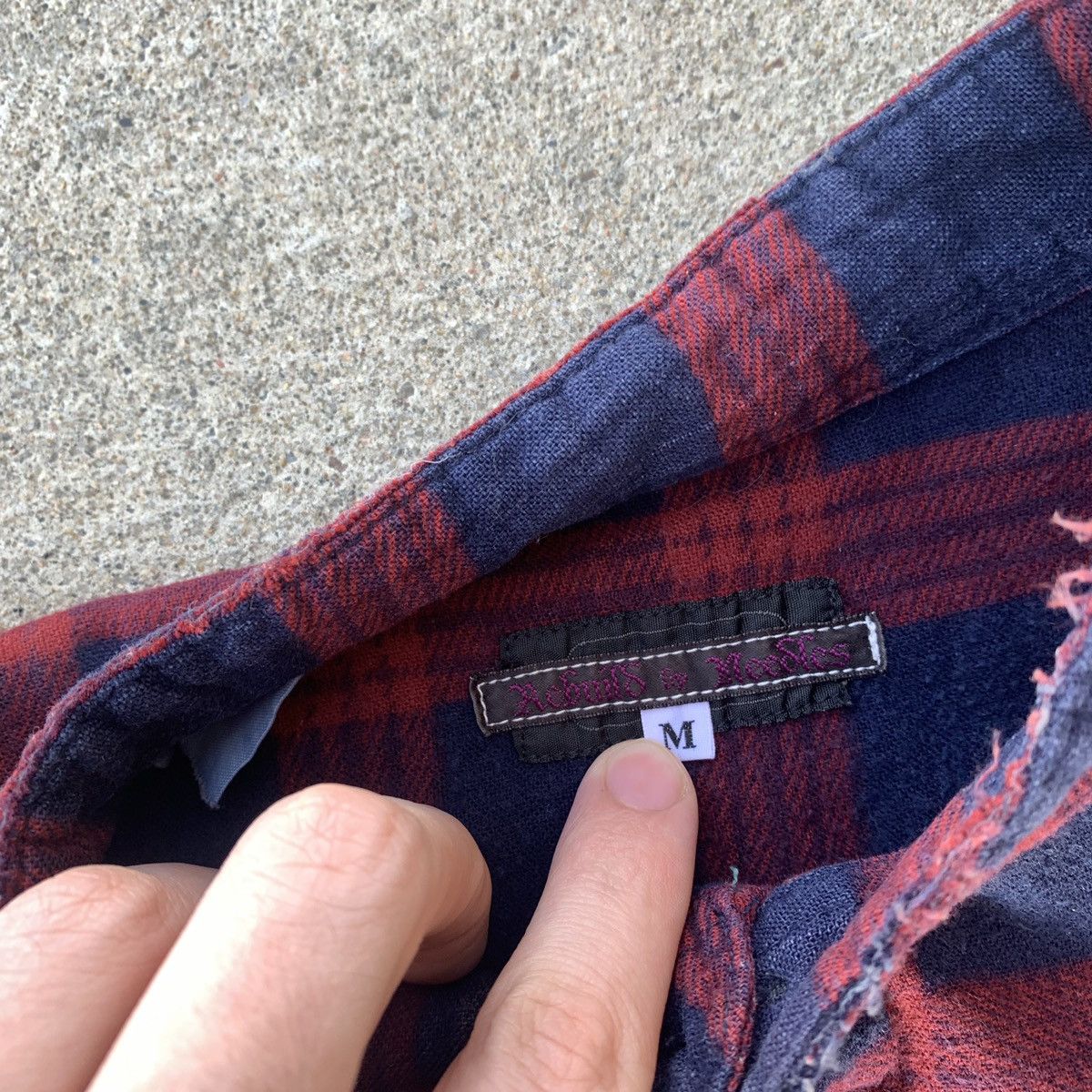 Needles Needles Rebuild 7 Cut Flannel Shirt Size US M / EU 48-50 / 2 - 3 Thumbnail